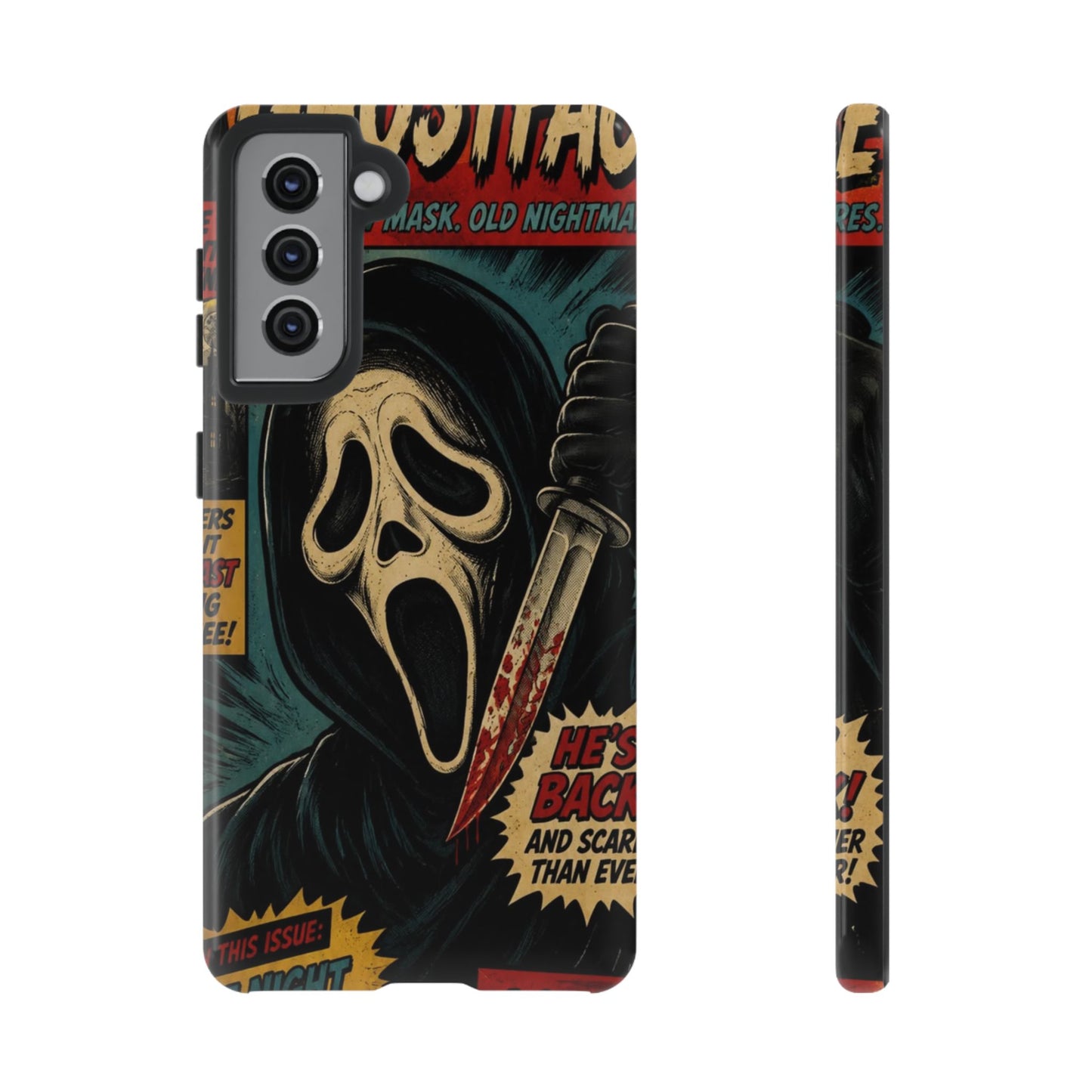Comic Ghost Face