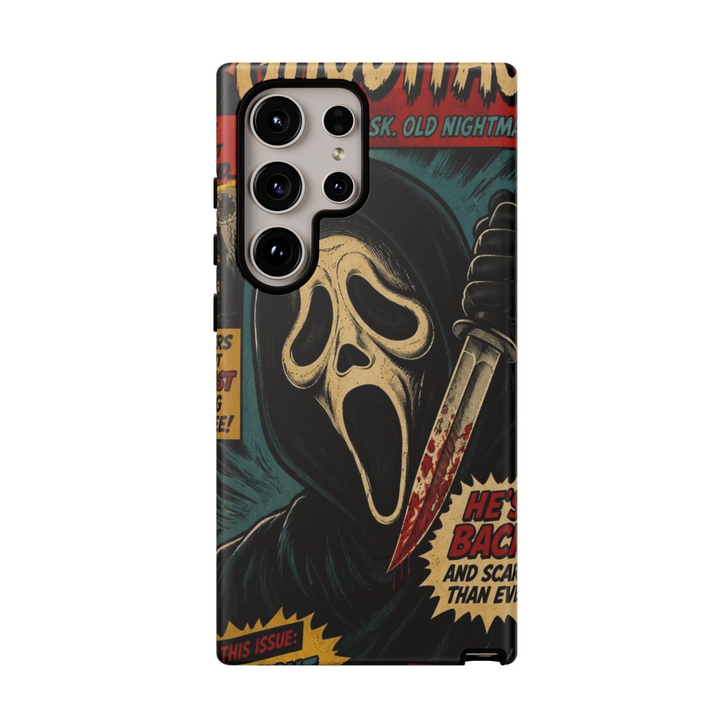 Comic Ghost Face
