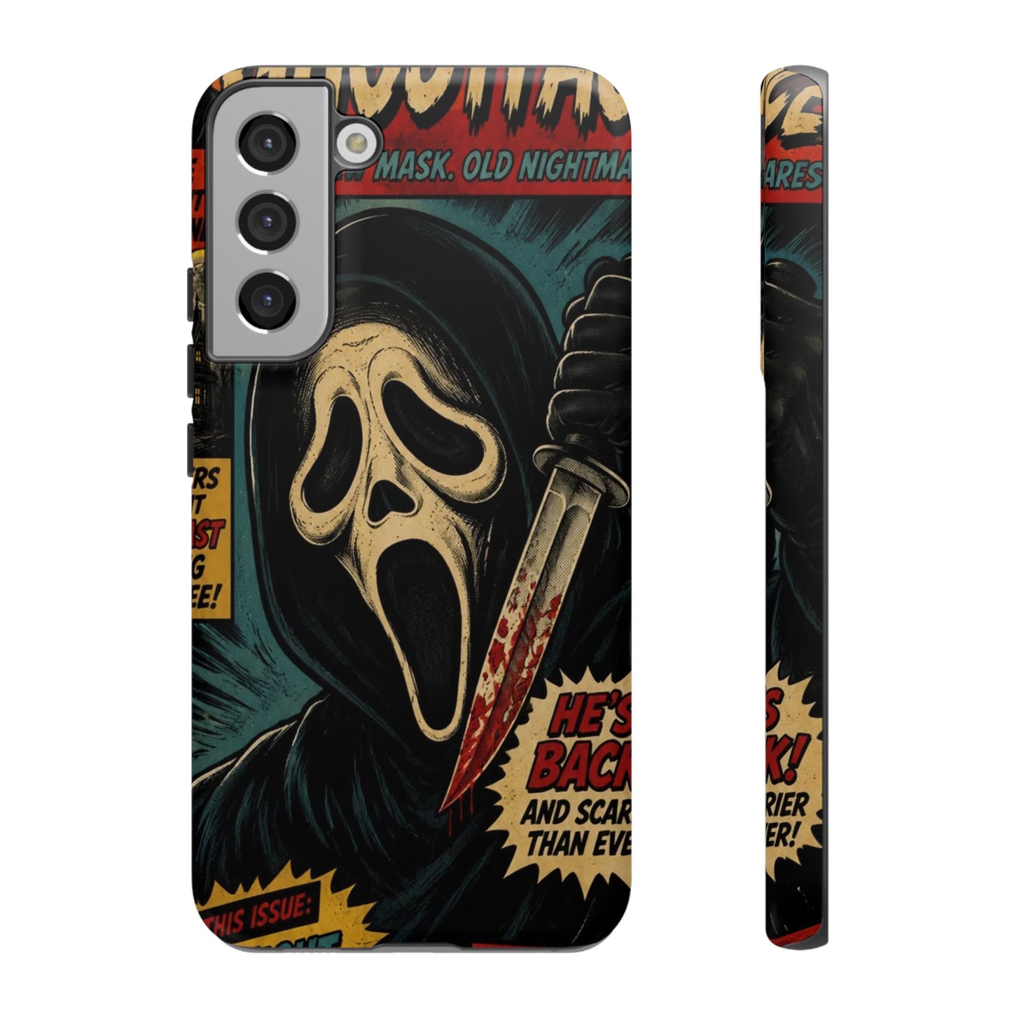 Comic Ghost Face