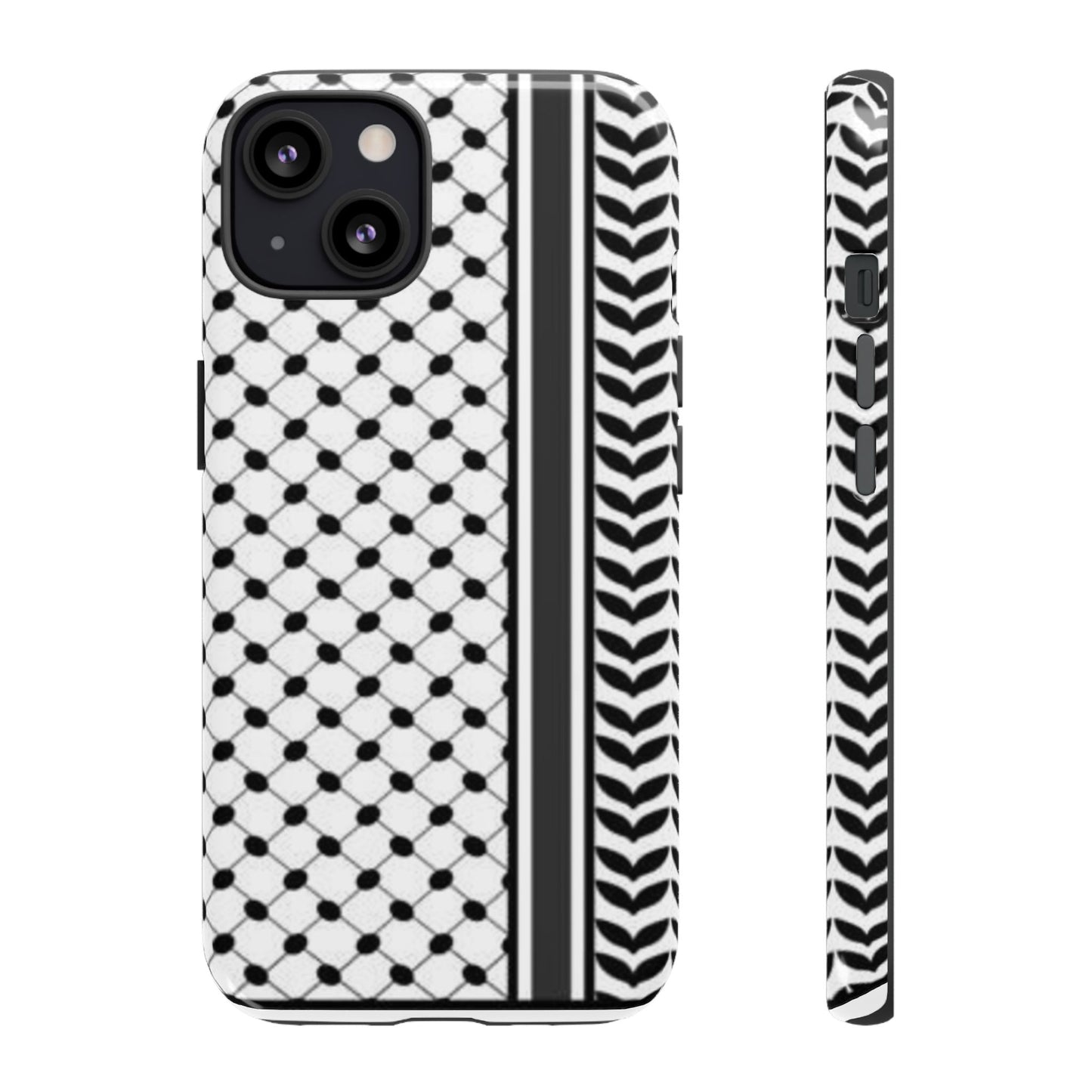 White & Black Keffiyeh Heritage