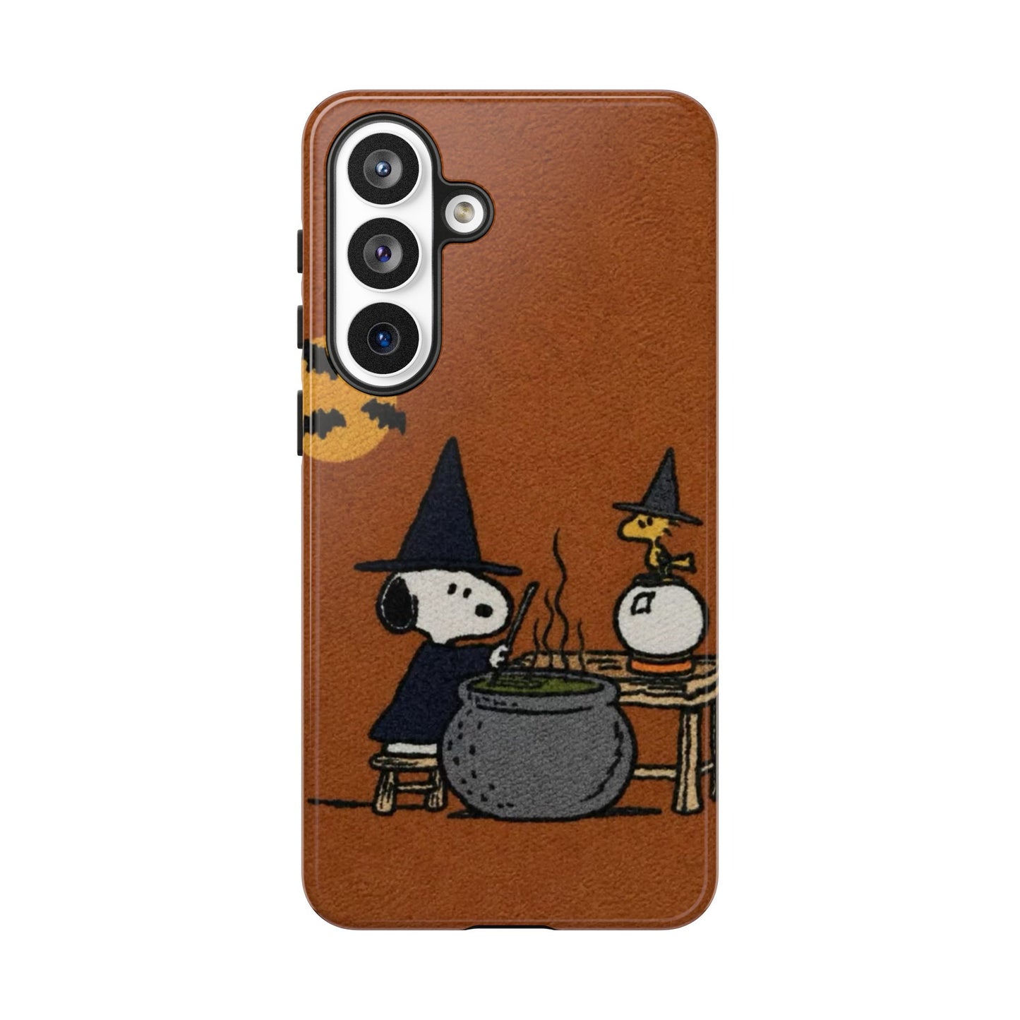 Halloween Witch Snoopy-Style Cauldron Design