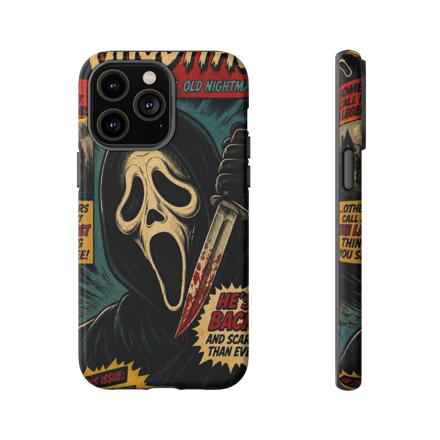 Comic Ghost Face
