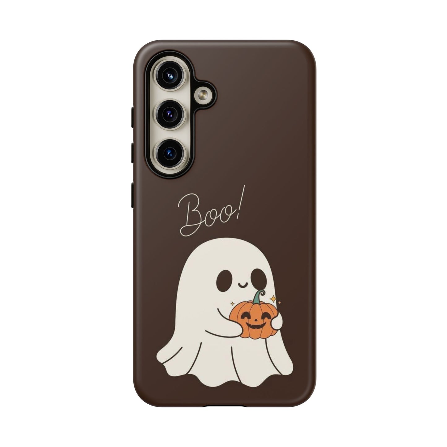 Ghost Pumpkin Phone Case — "Boo!"