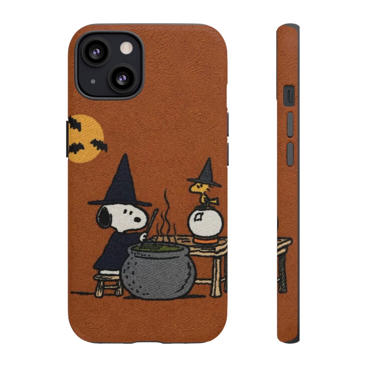 Halloween Witch Snoopy-Style Cauldron Design