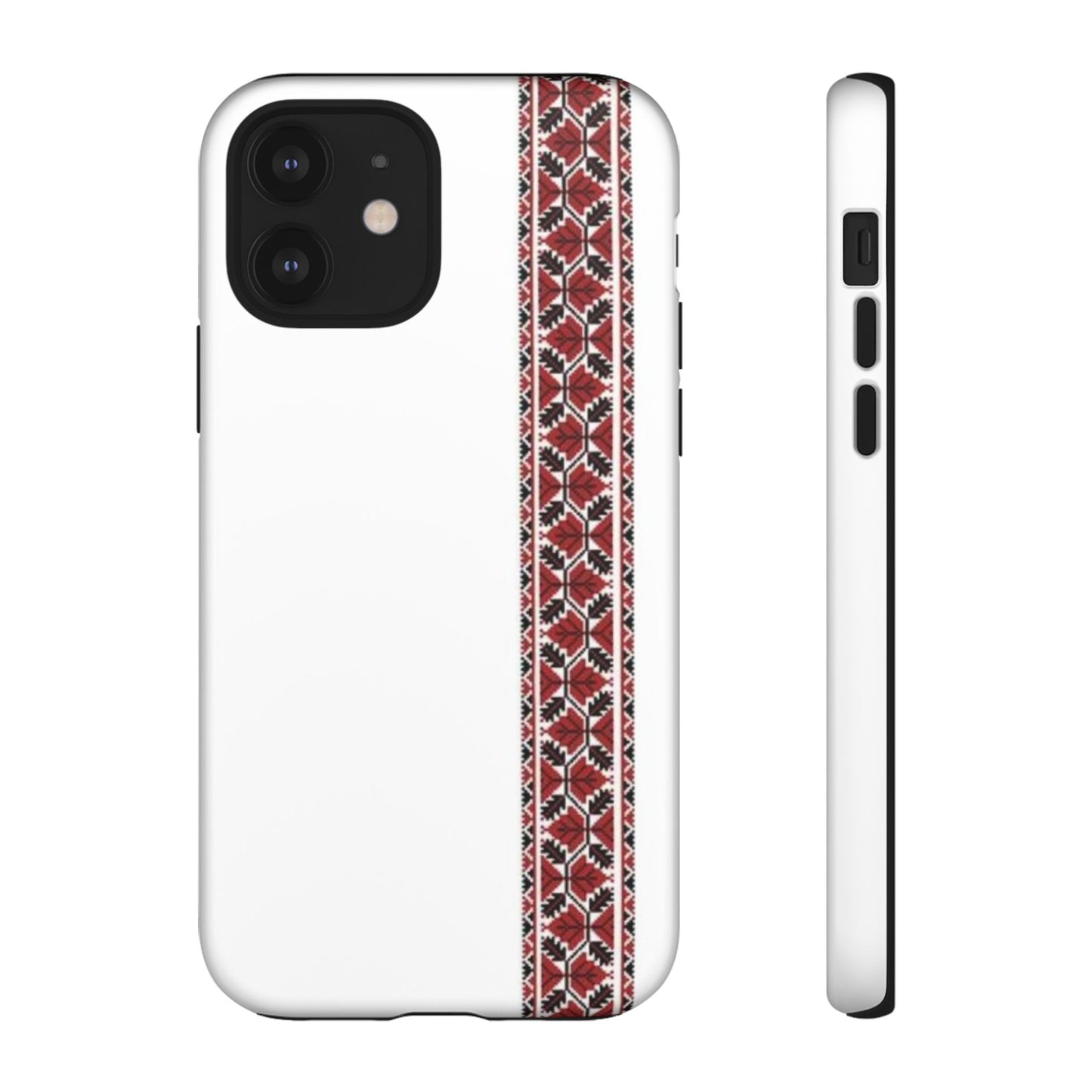 Palestinian Tatreez White/Red