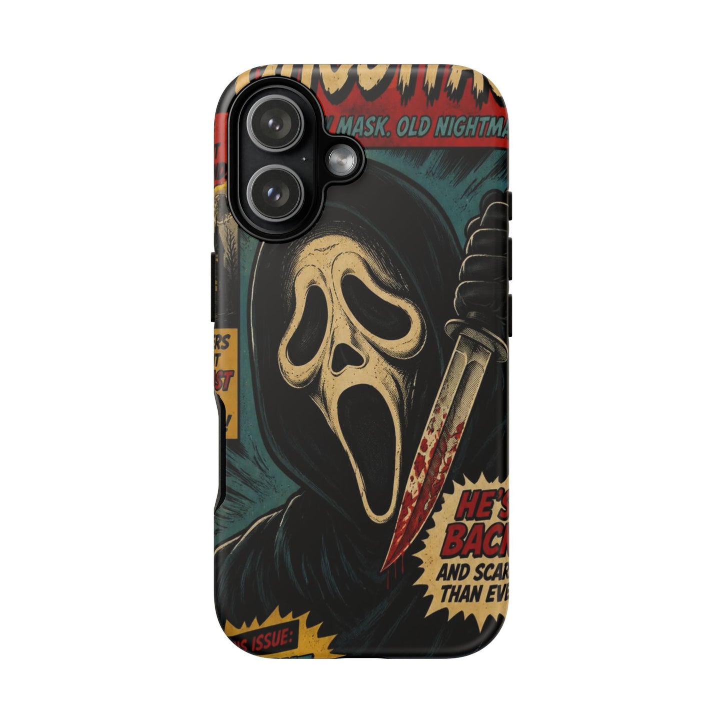 Comic Ghost Face