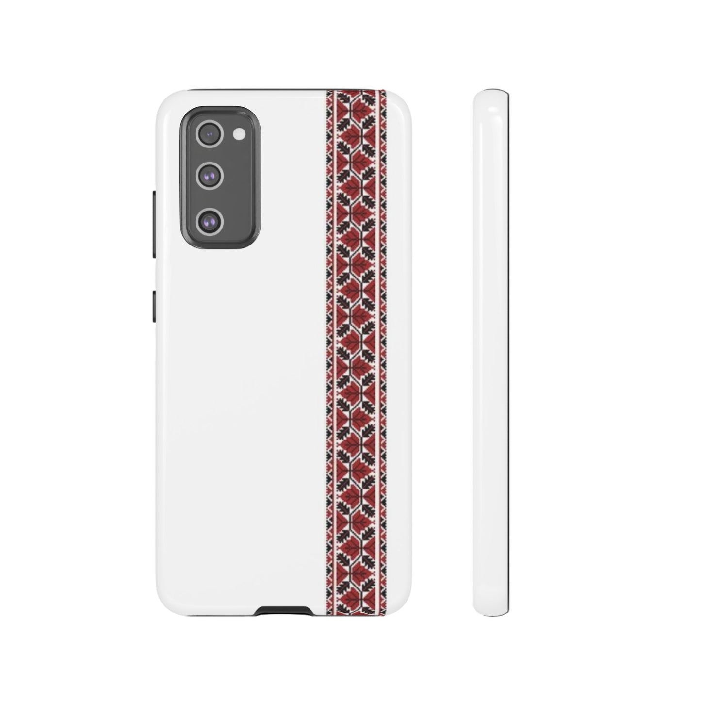 Palestinian Tatreez White/Red