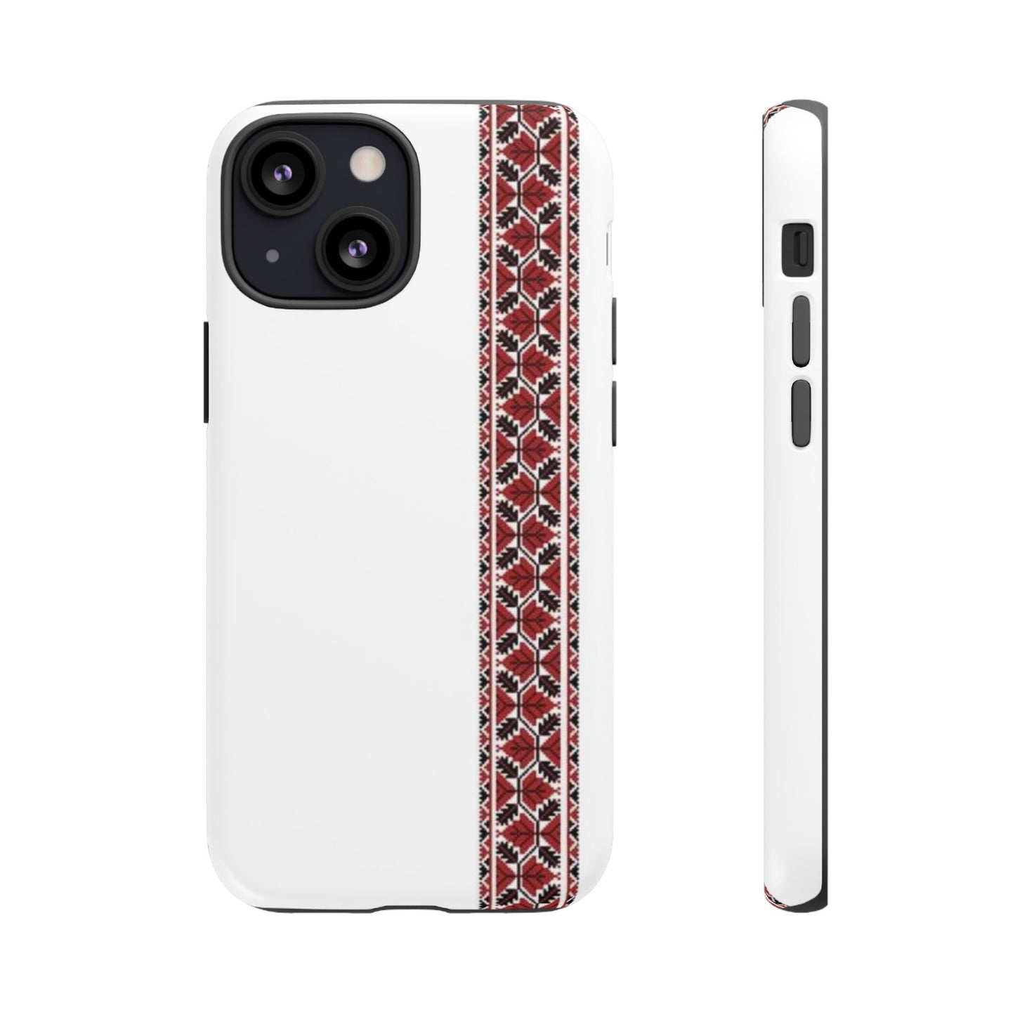 Palestinian Tatreez White/Red