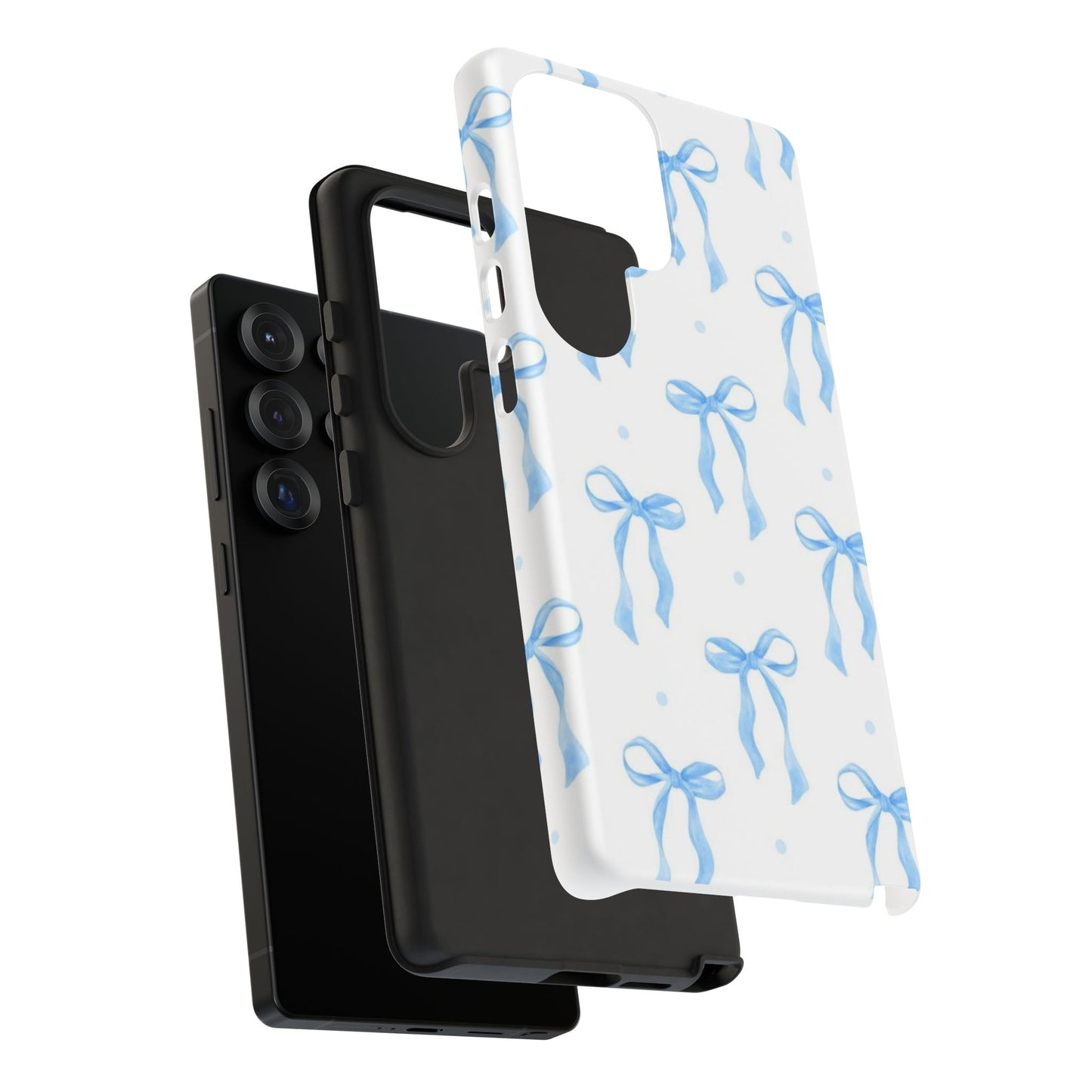 Blue Bow Phone Case