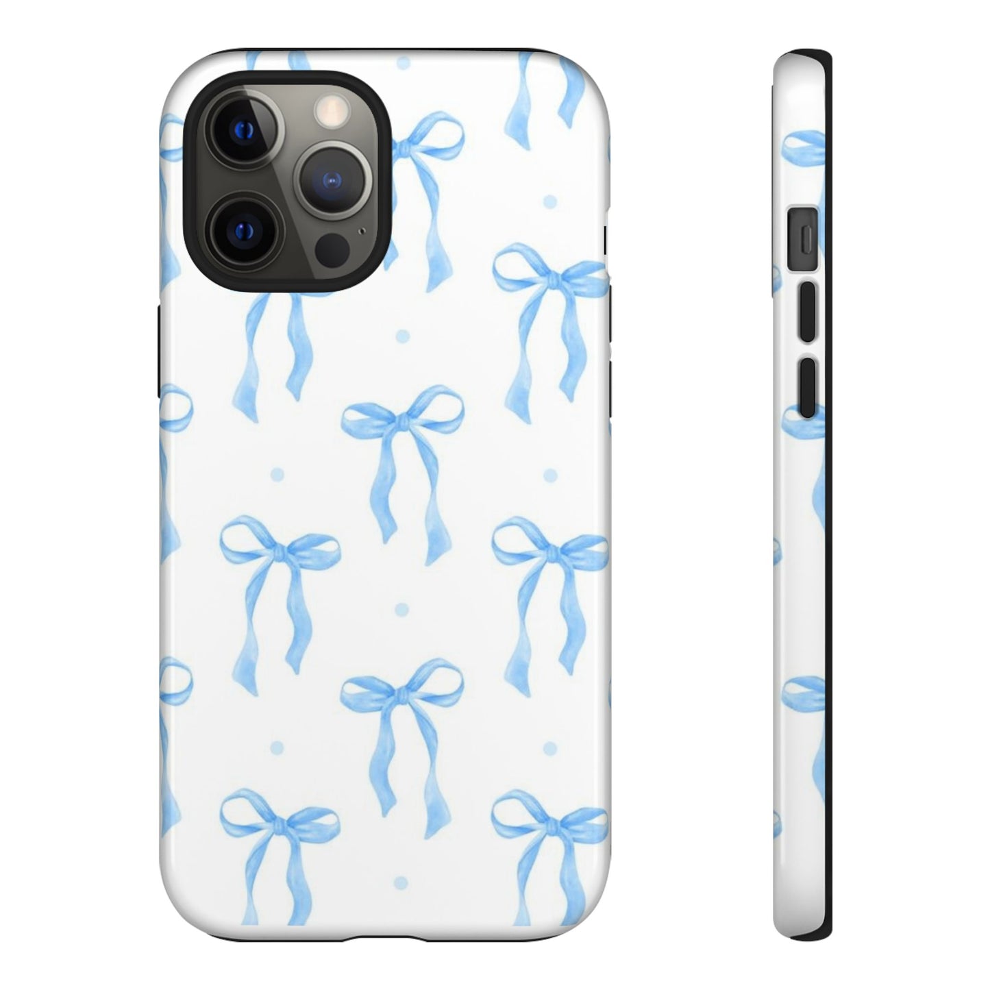 Blue Bow Phone Case