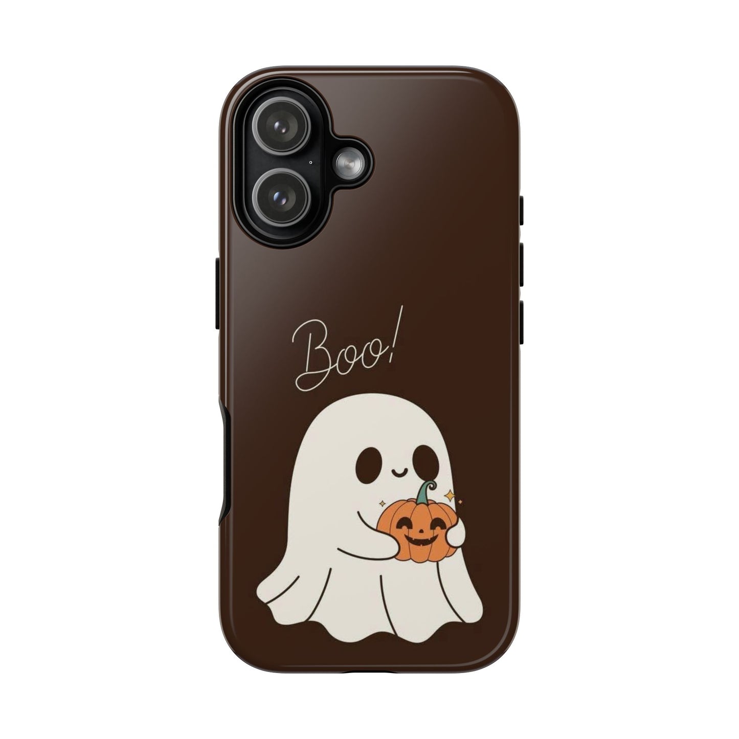 Ghost Pumpkin Phone Case — "Boo!"