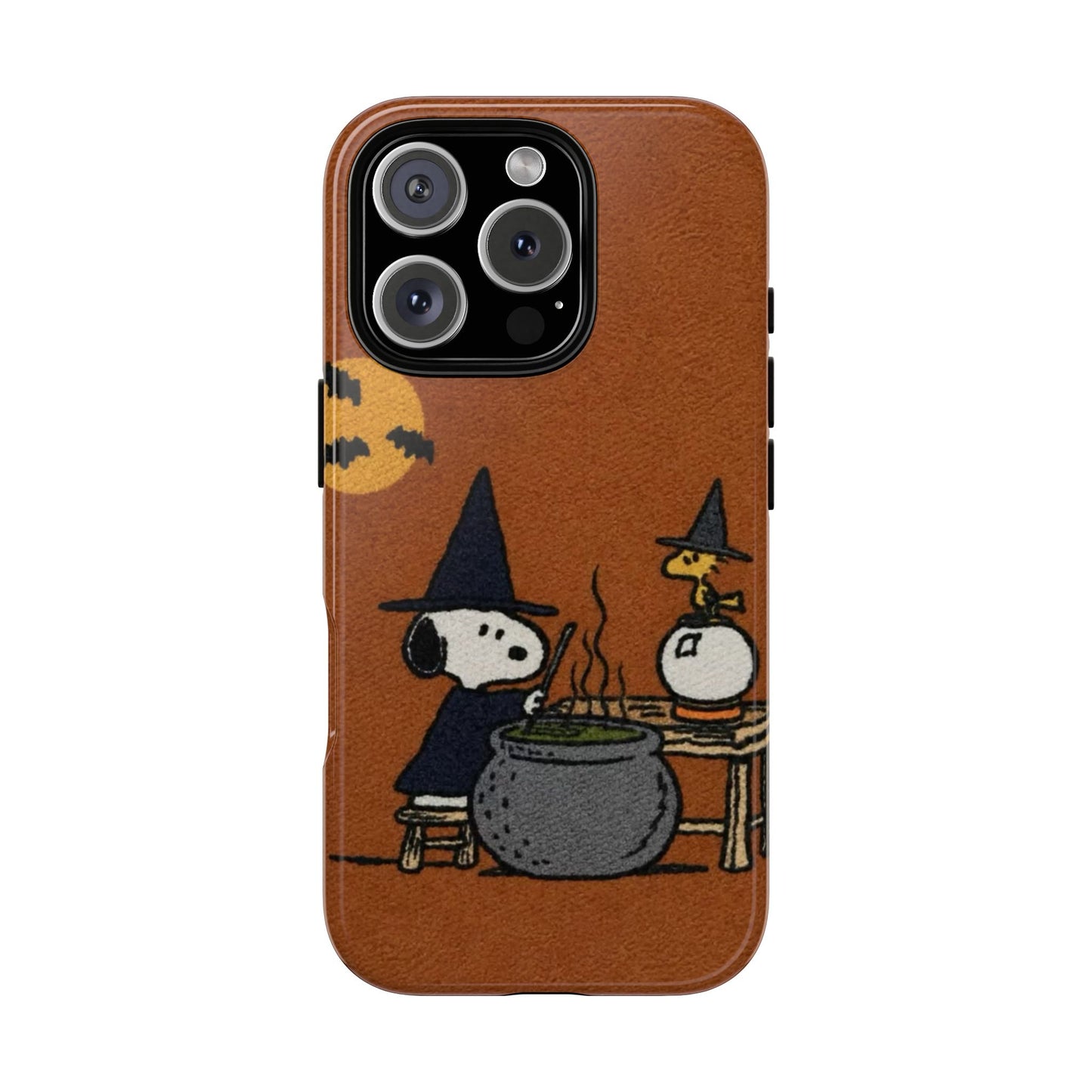 Halloween Witch Snoopy-Style Cauldron Design