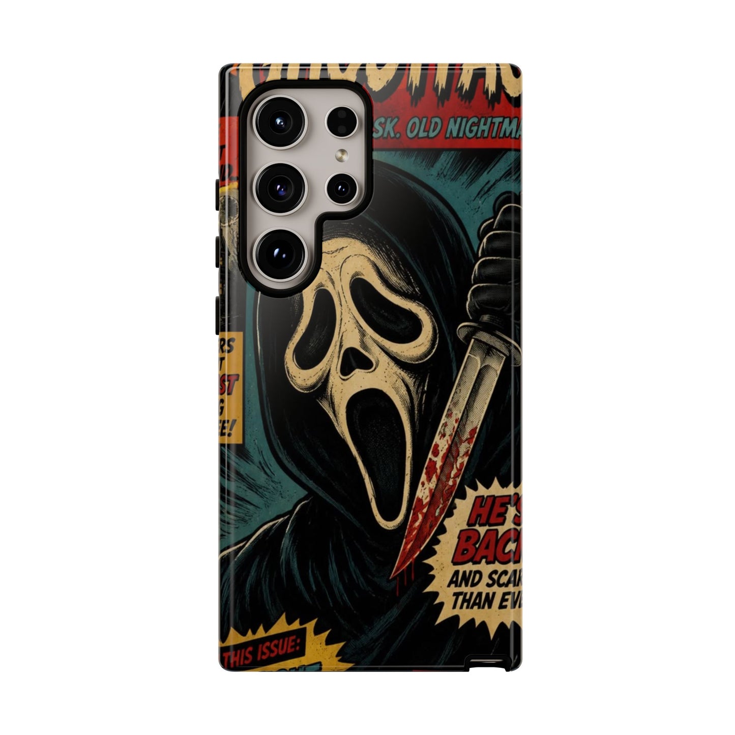 Comic Ghost Face