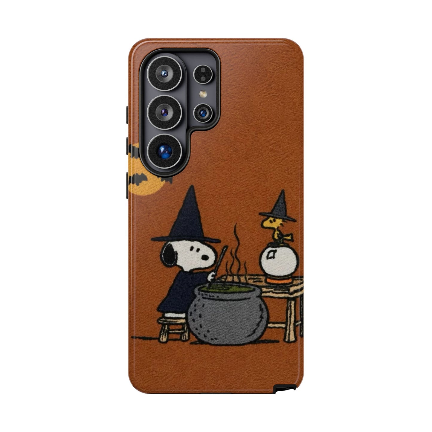 Halloween Witch Snoopy-Style Cauldron Design