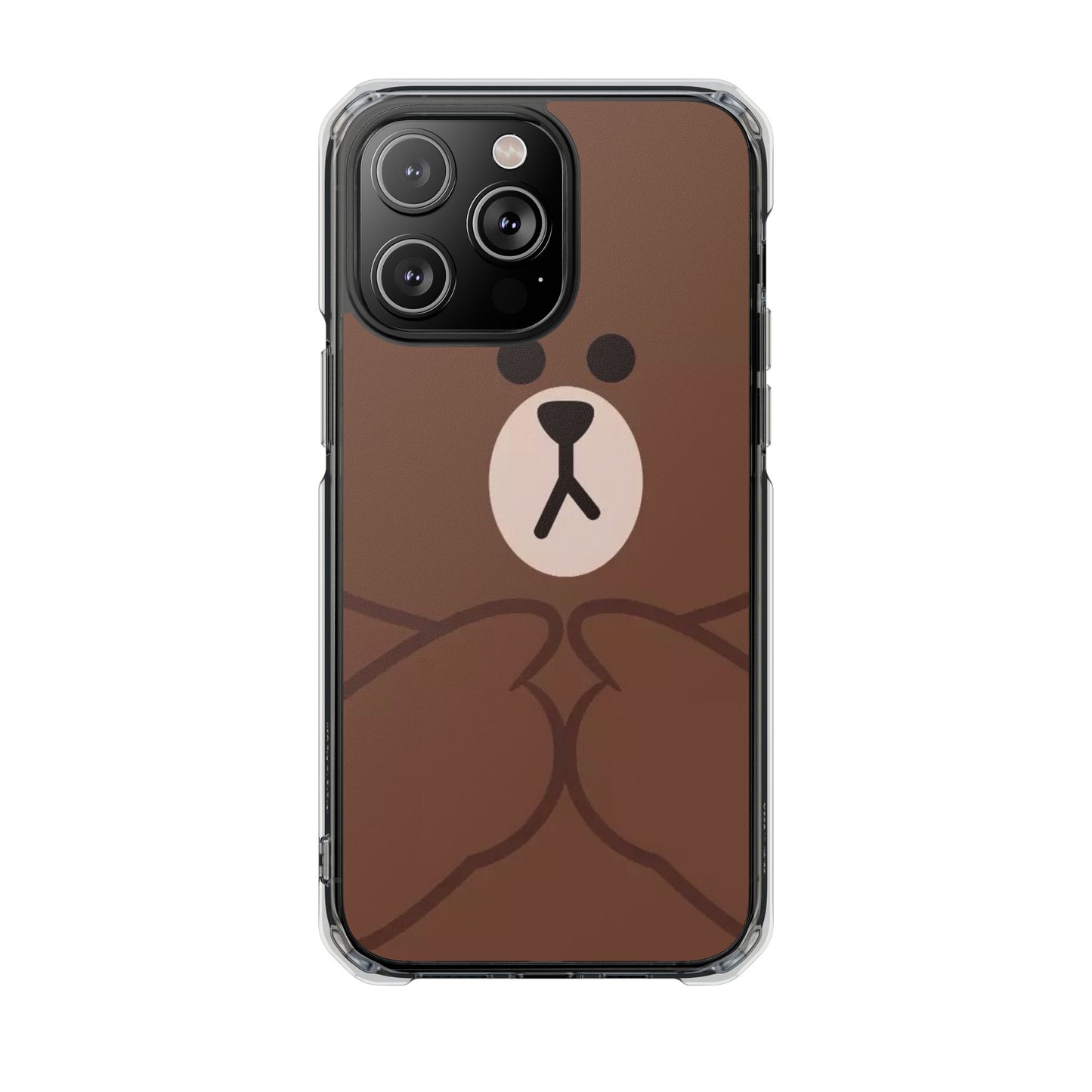 Bear Design Magnetic Phone Case