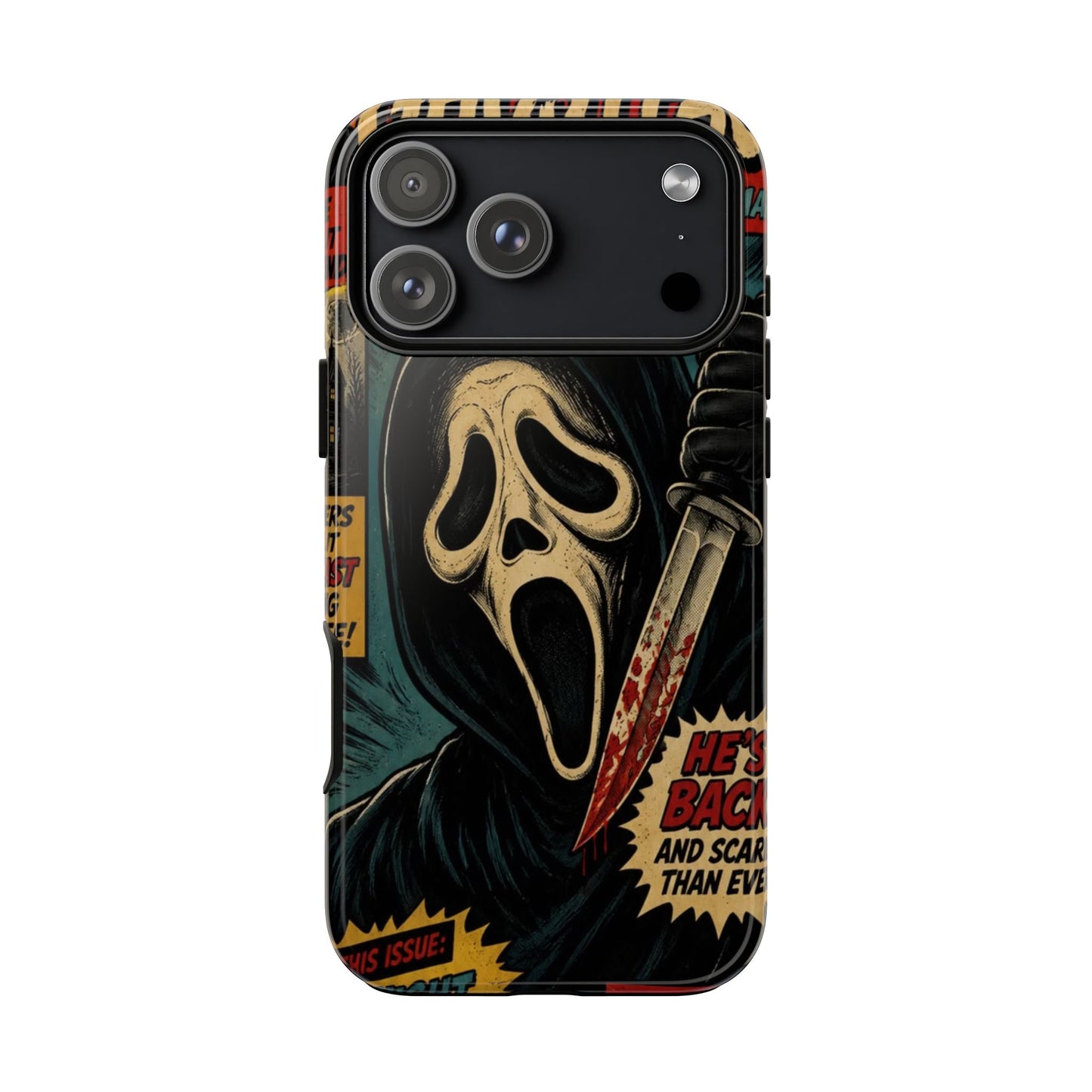 Comic Ghost Face