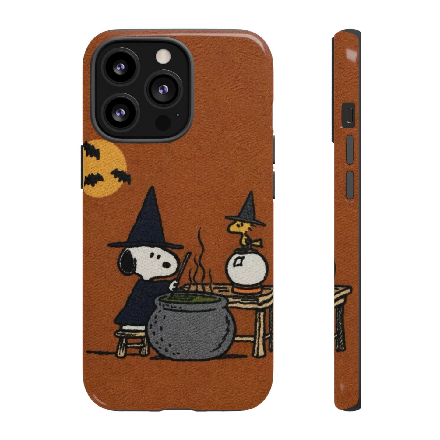 Halloween Witch Snoopy-Style Cauldron Design
