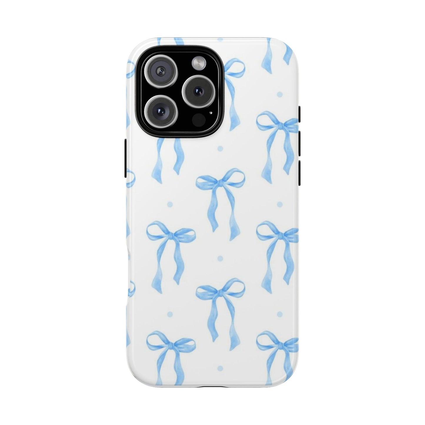 Blue Bow Phone Case