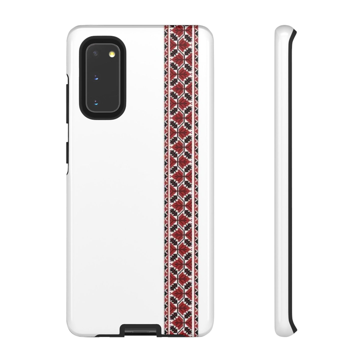 Palestinian Tatreez White/Red