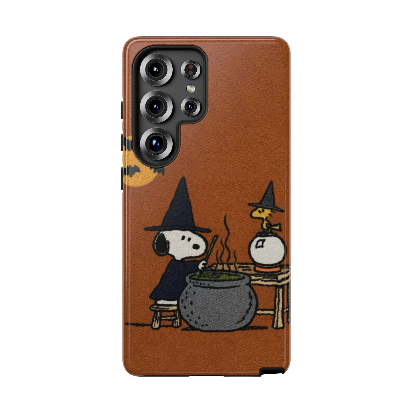 Halloween Witch Snoopy-Style Cauldron Design