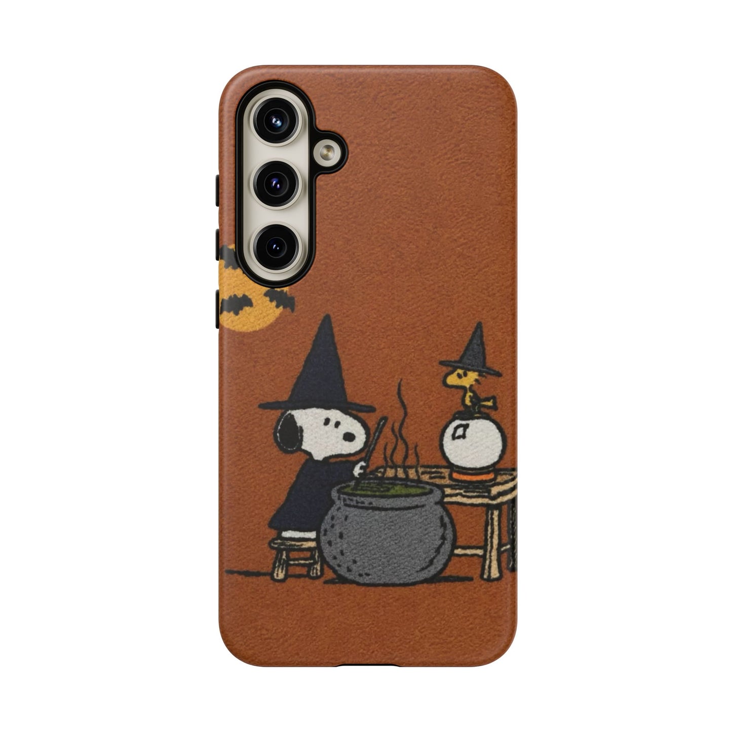 Halloween Witch Snoopy-Style Cauldron Design