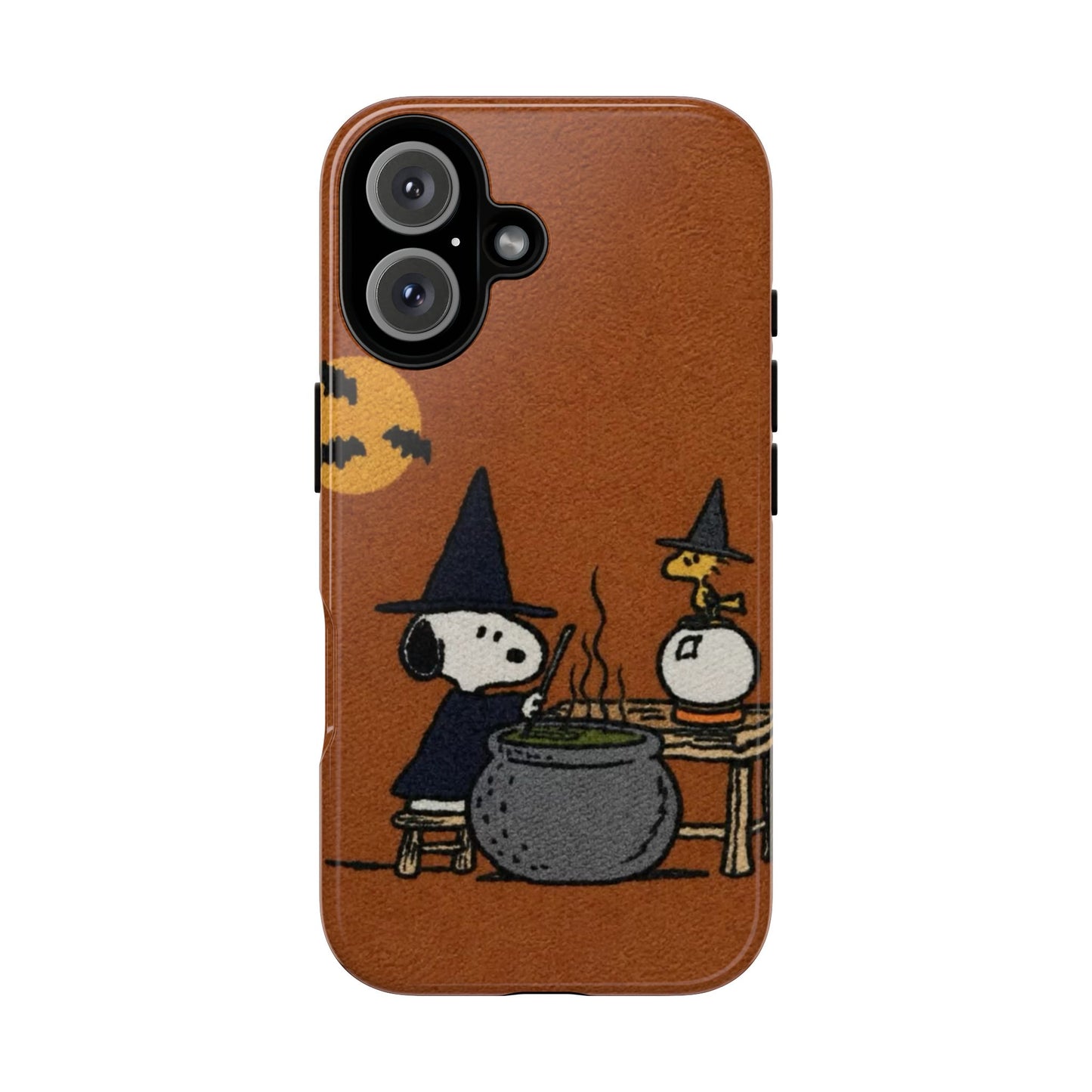 Halloween Witch Snoopy-Style Cauldron Design