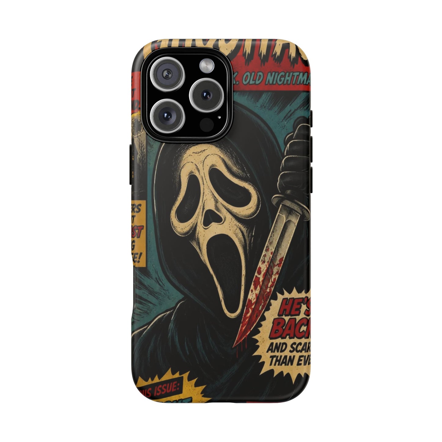 Comic Ghost Face