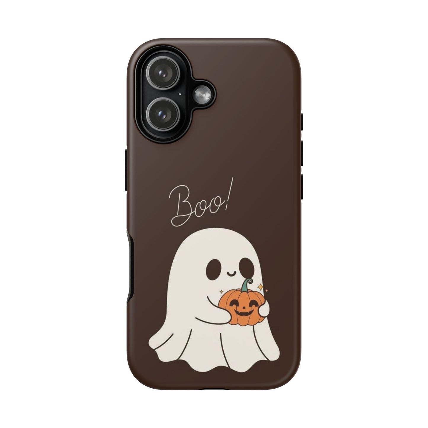 Ghost Pumpkin Phone Case — "Boo!"