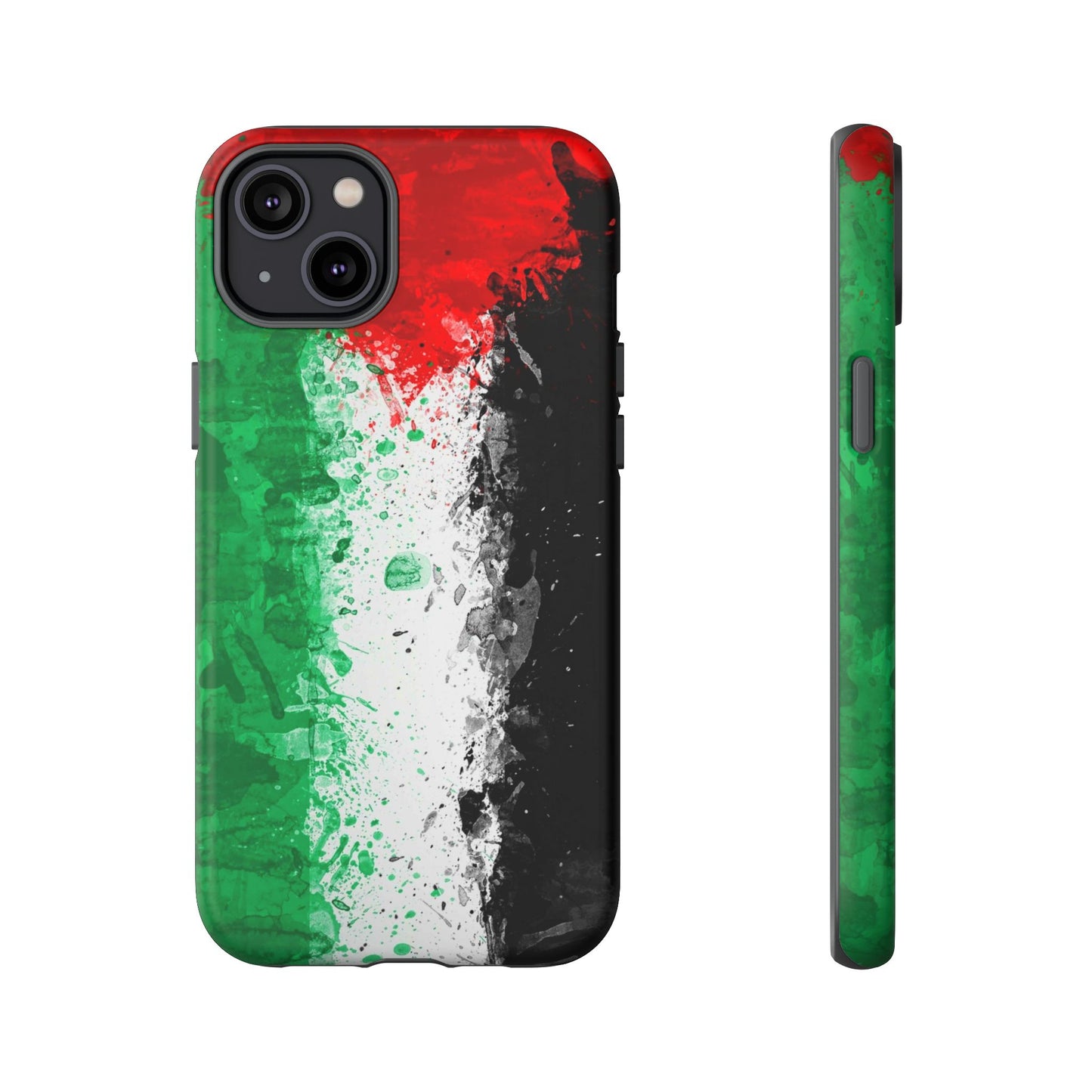Palestine Flag: Paint Style
