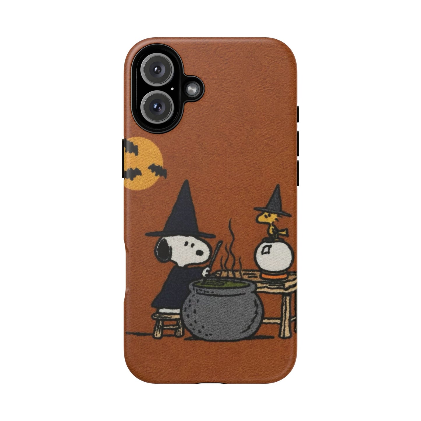 Halloween Witch Snoopy-Style Cauldron Design