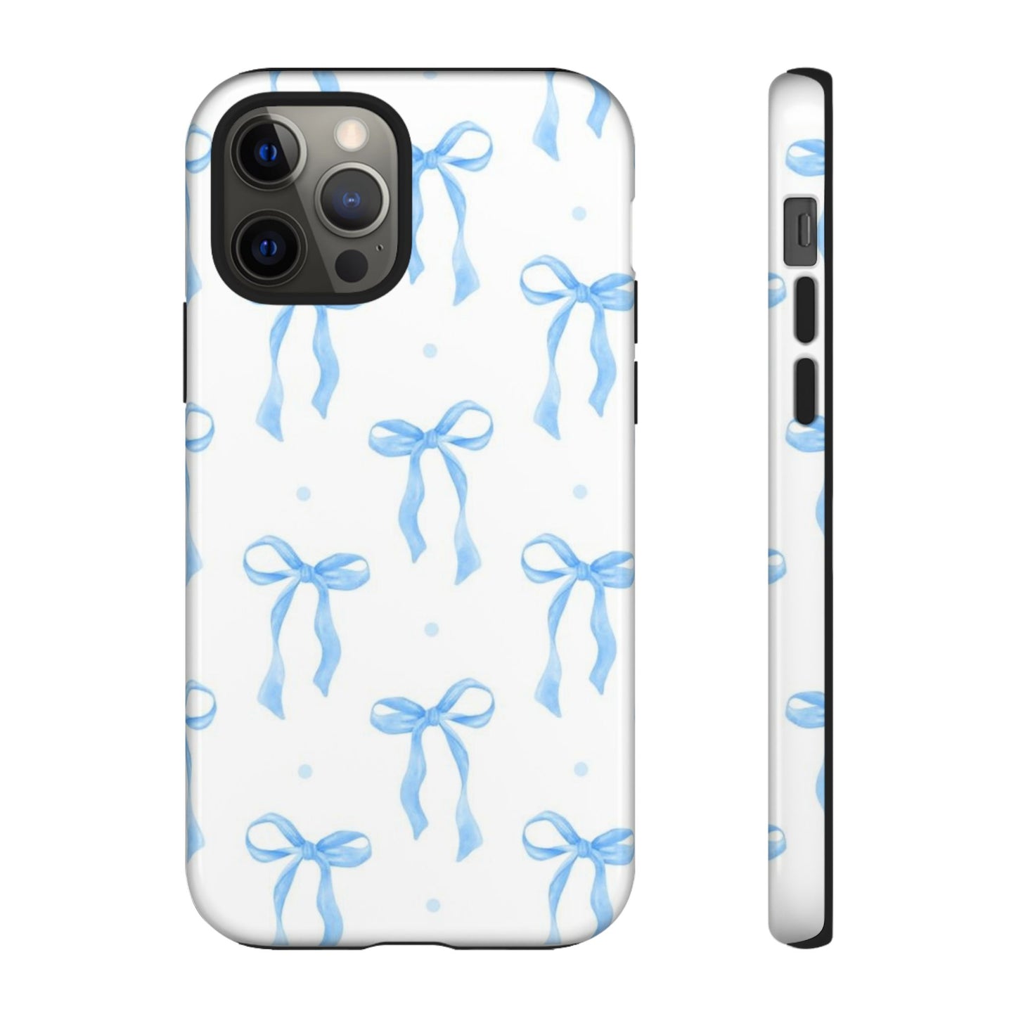Blue Bow Phone Case