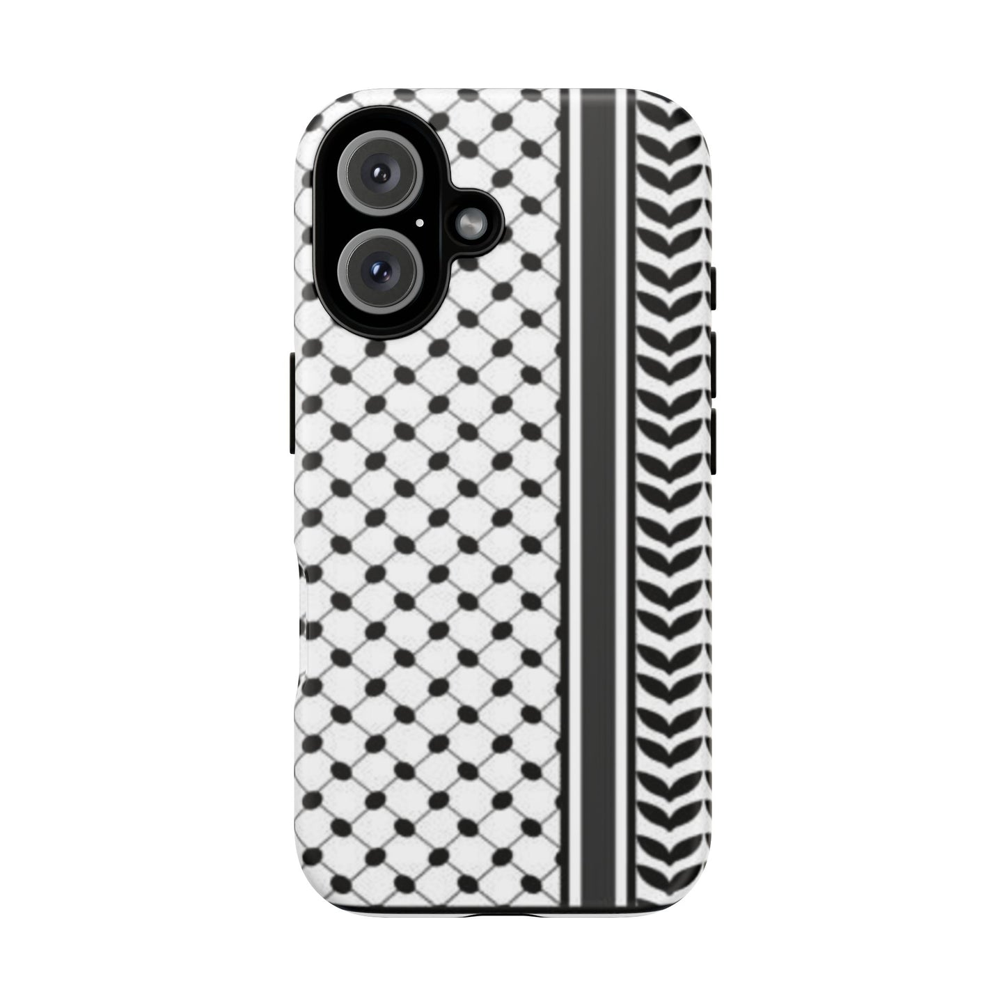 White & Black Keffiyeh Heritage