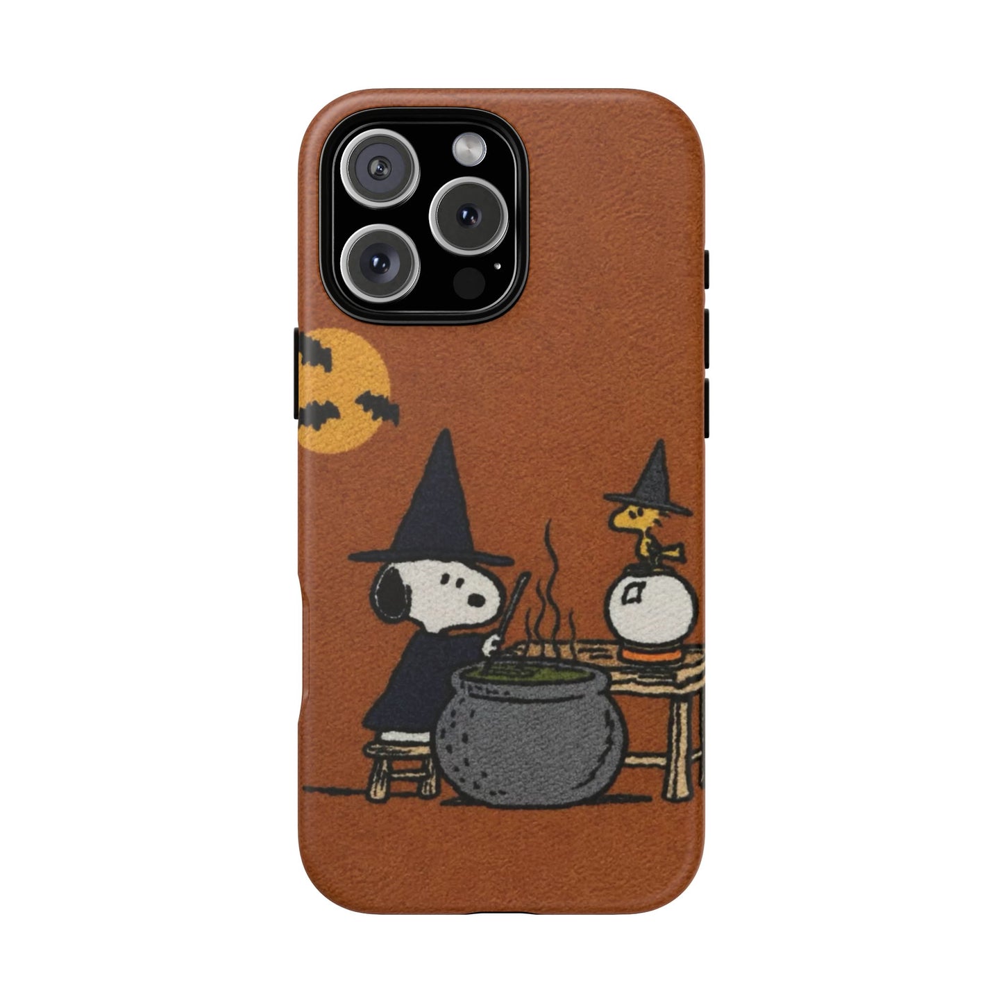 Halloween Witch Snoopy-Style Cauldron Design