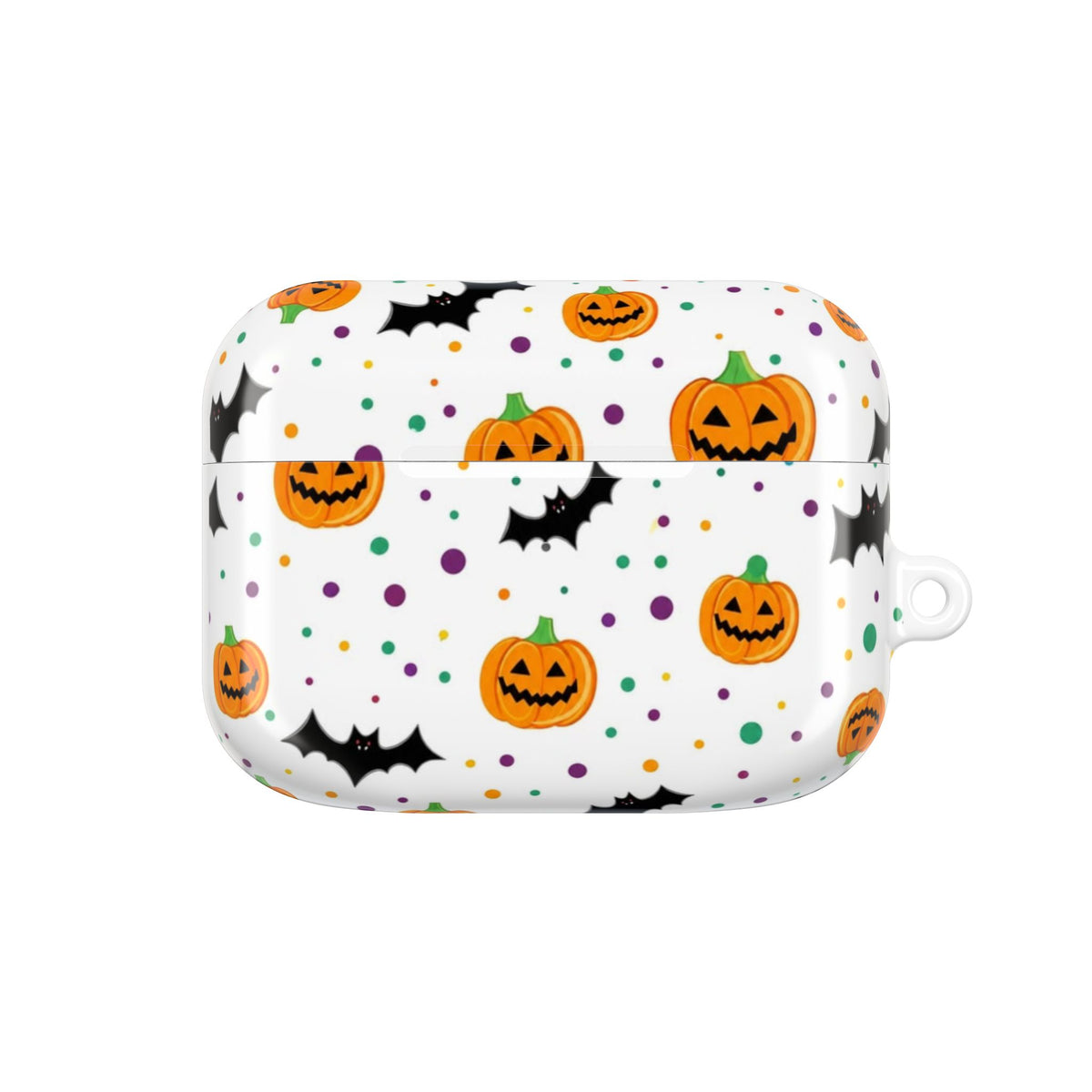 Halloween Pumpkin & Bats AirPod Case