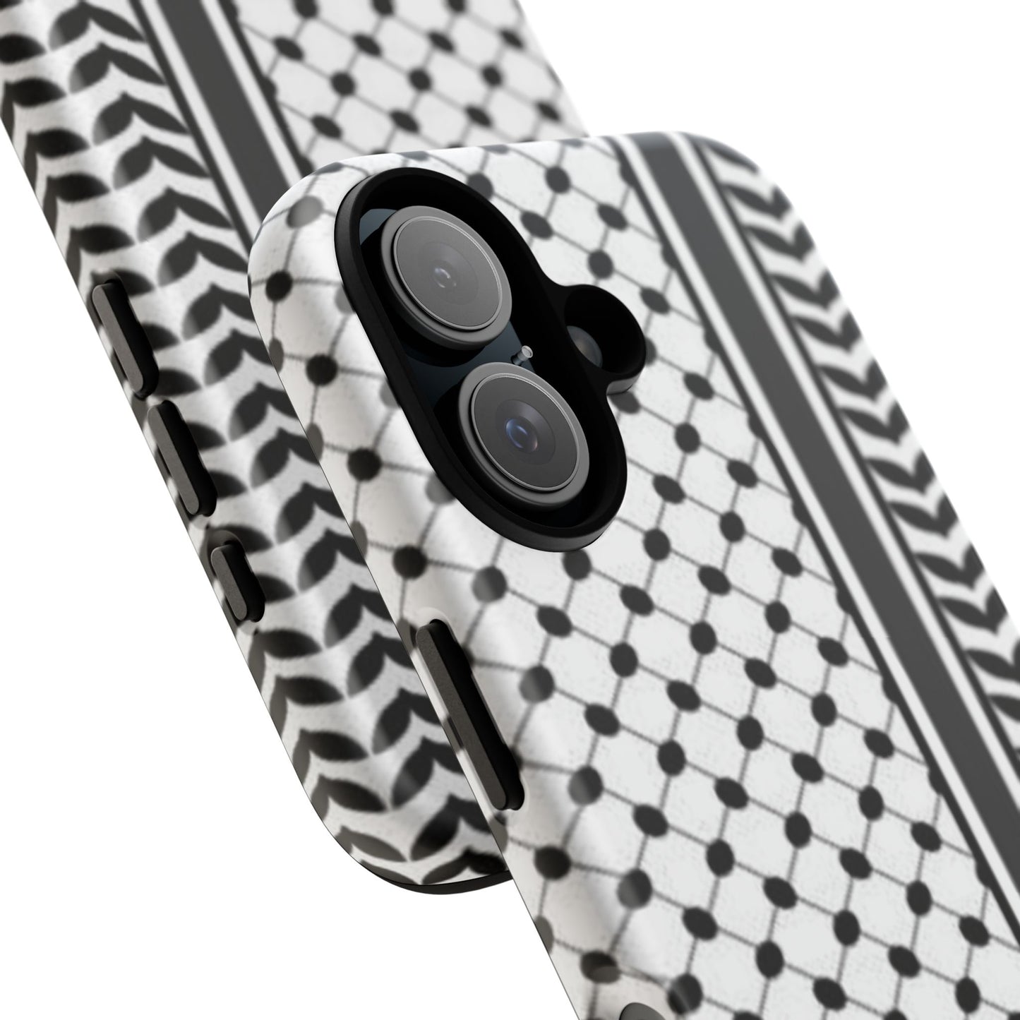 White & Black Keffiyeh Heritage