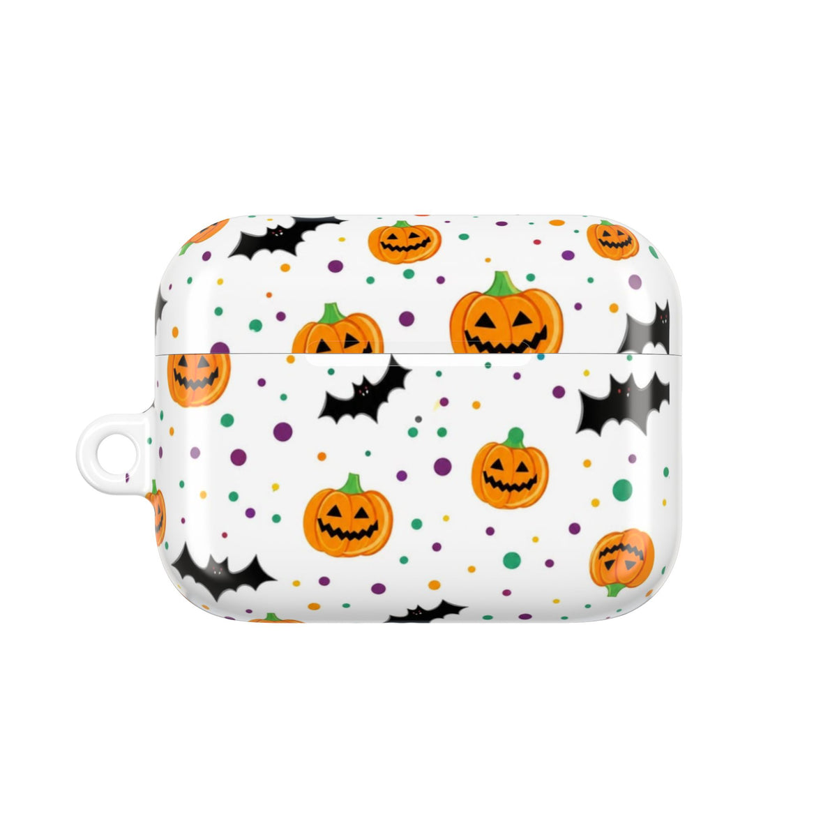 Halloween Pumpkin & Bats AirPod Case