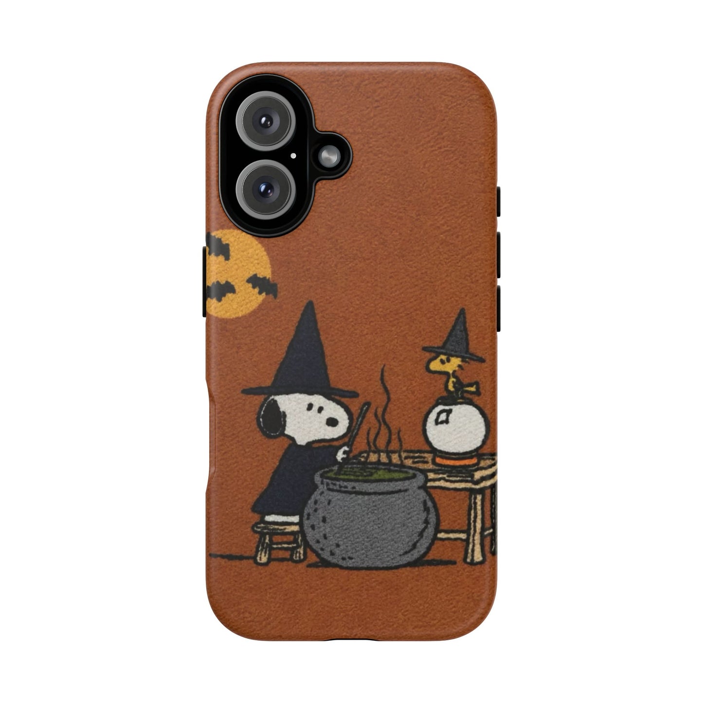 Halloween Witch Snoopy-Style Cauldron Design