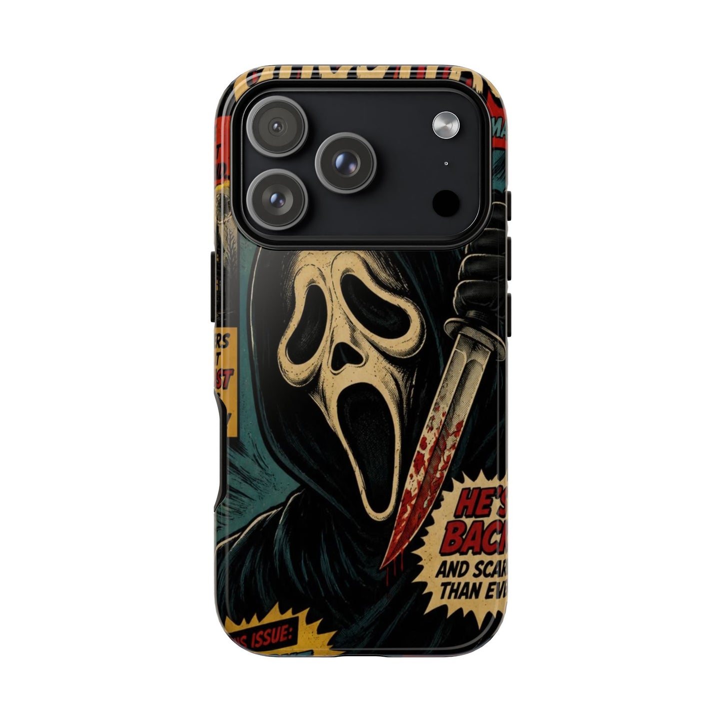 Comic Ghost Face