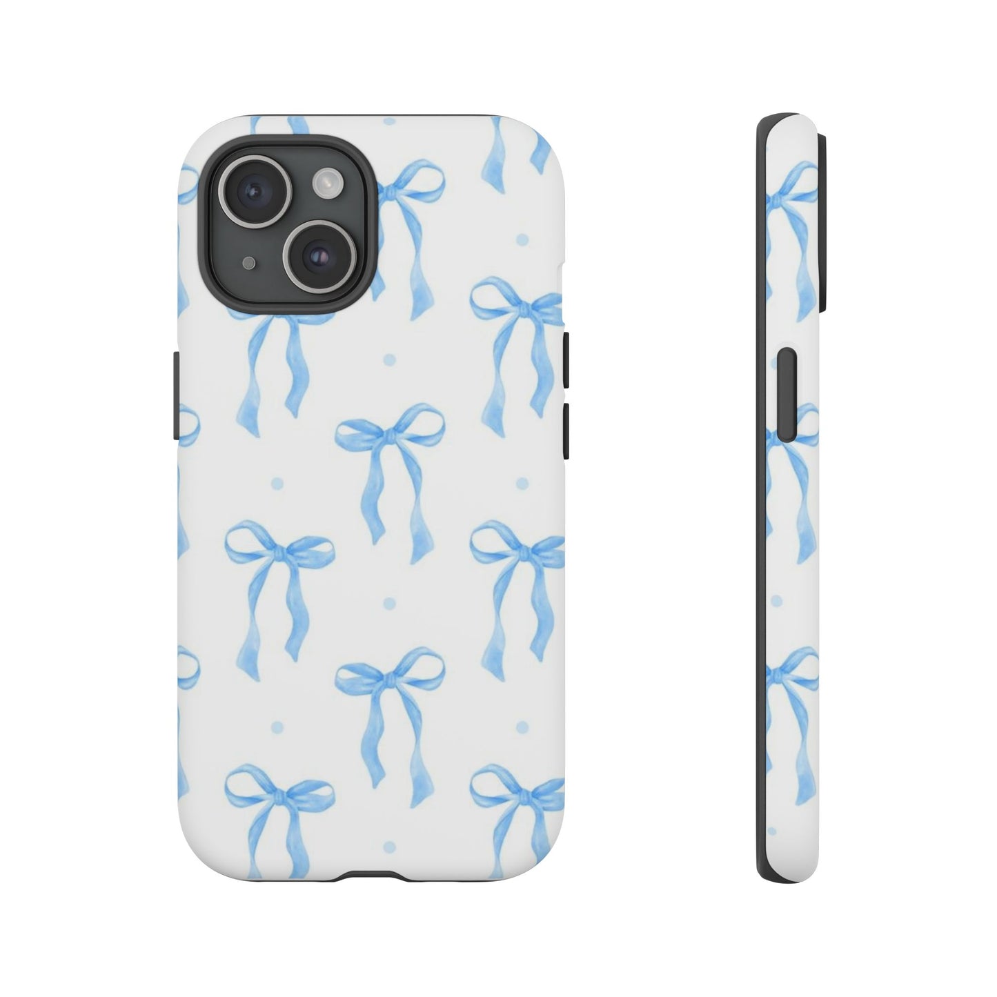 Blue Bow Phone Case