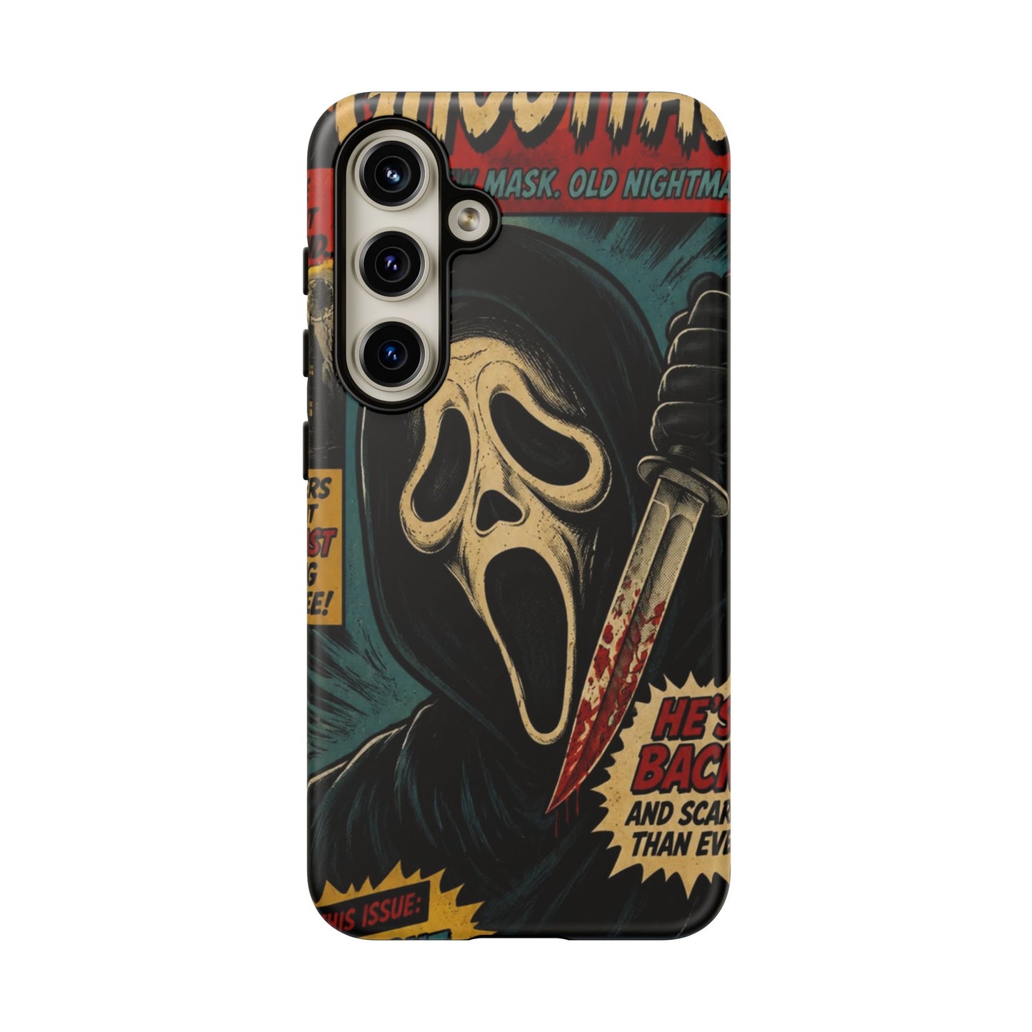 Comic Ghost Face