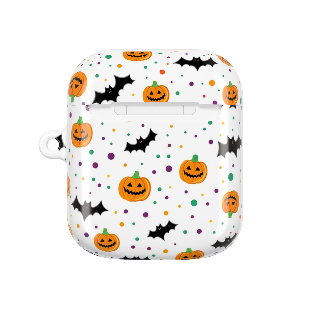 Halloween Pumpkin & Bats AirPod Case