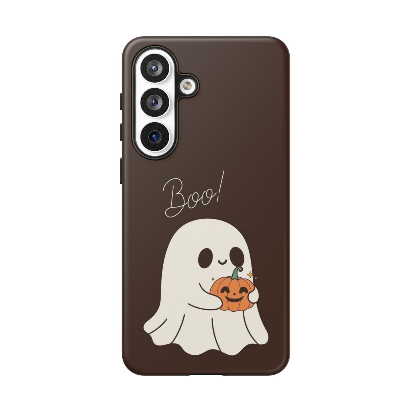 Ghost Pumpkin Phone Case — "Boo!"
