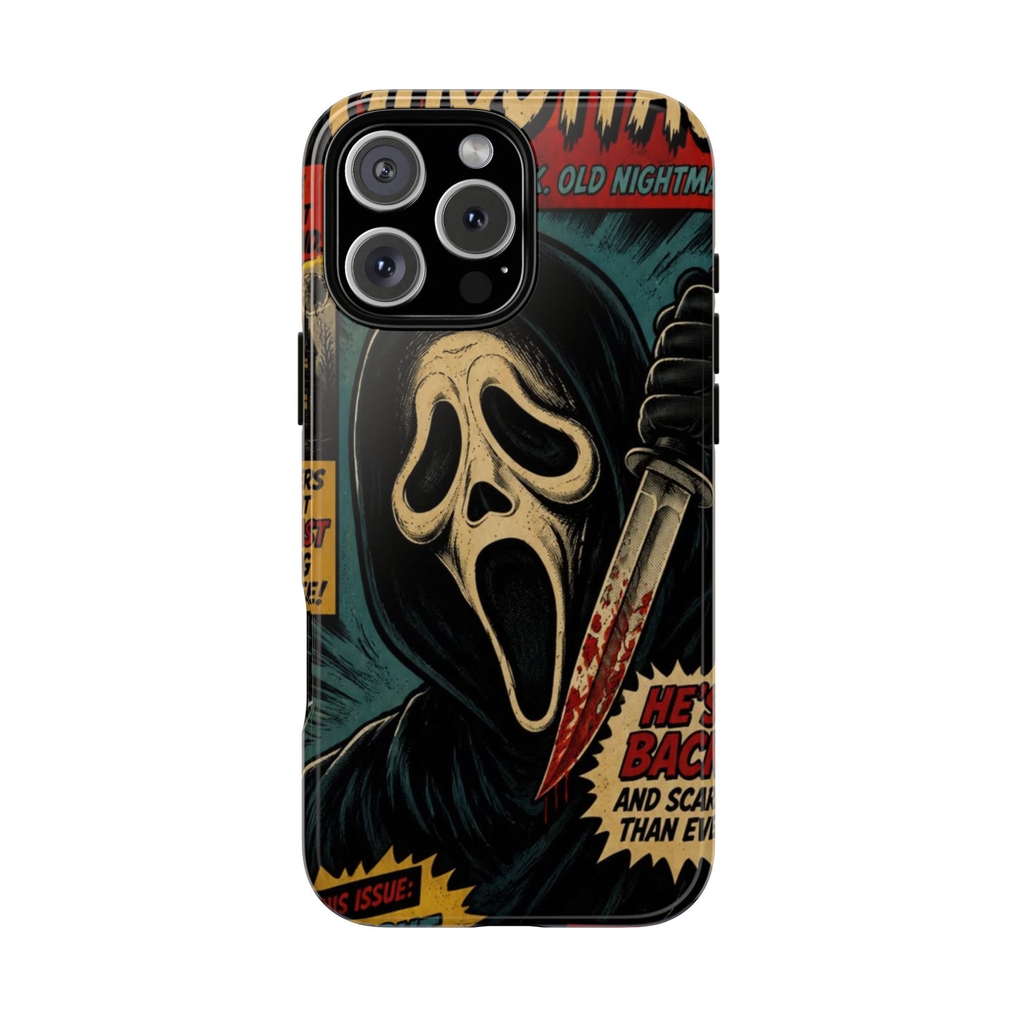 Comic Ghost Face