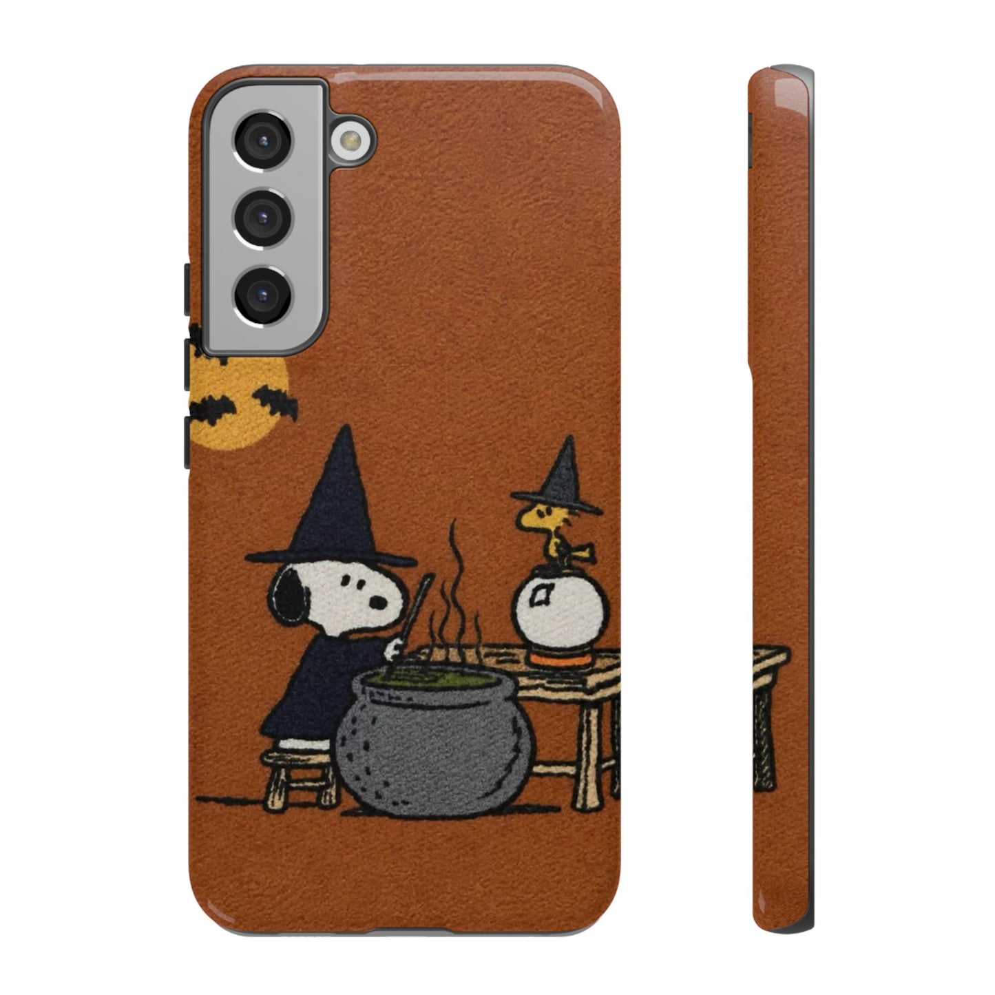 Halloween Witch Snoopy-Style Cauldron Design