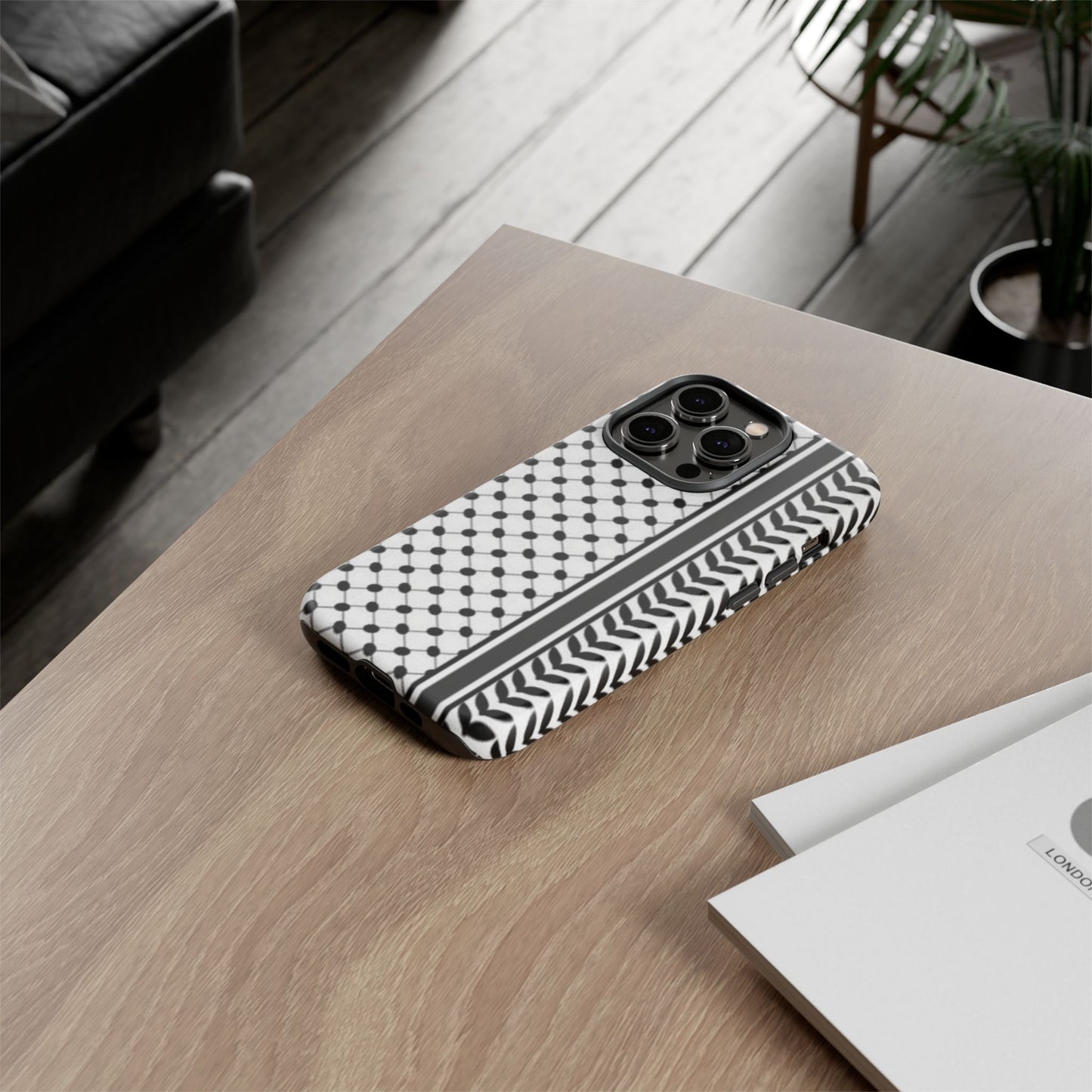 White & Black Keffiyeh Heritage