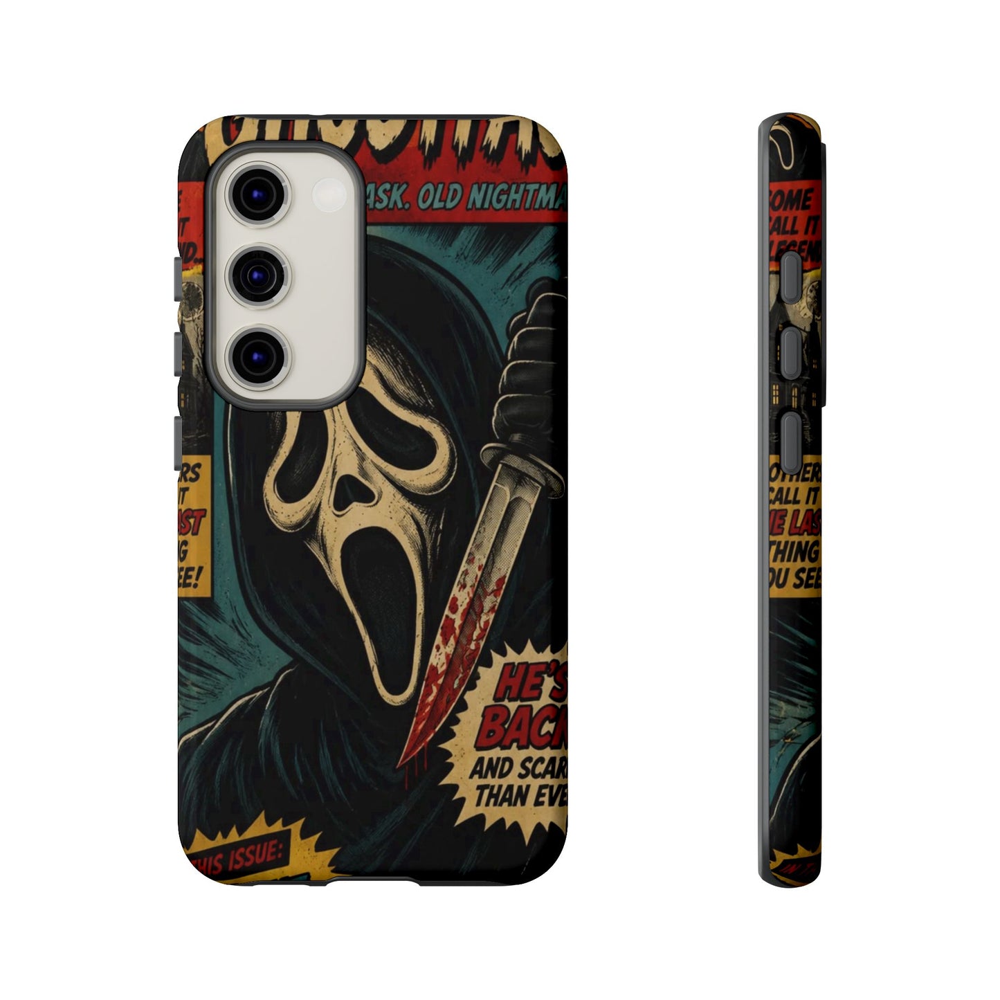 Comic Ghost Face