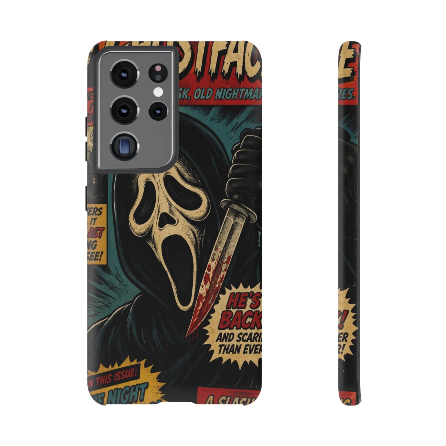 Comic Ghost Face