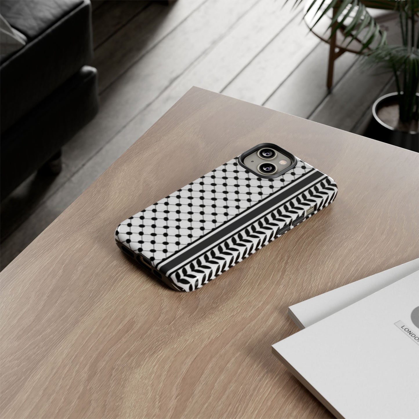 White & Black Keffiyeh Heritage