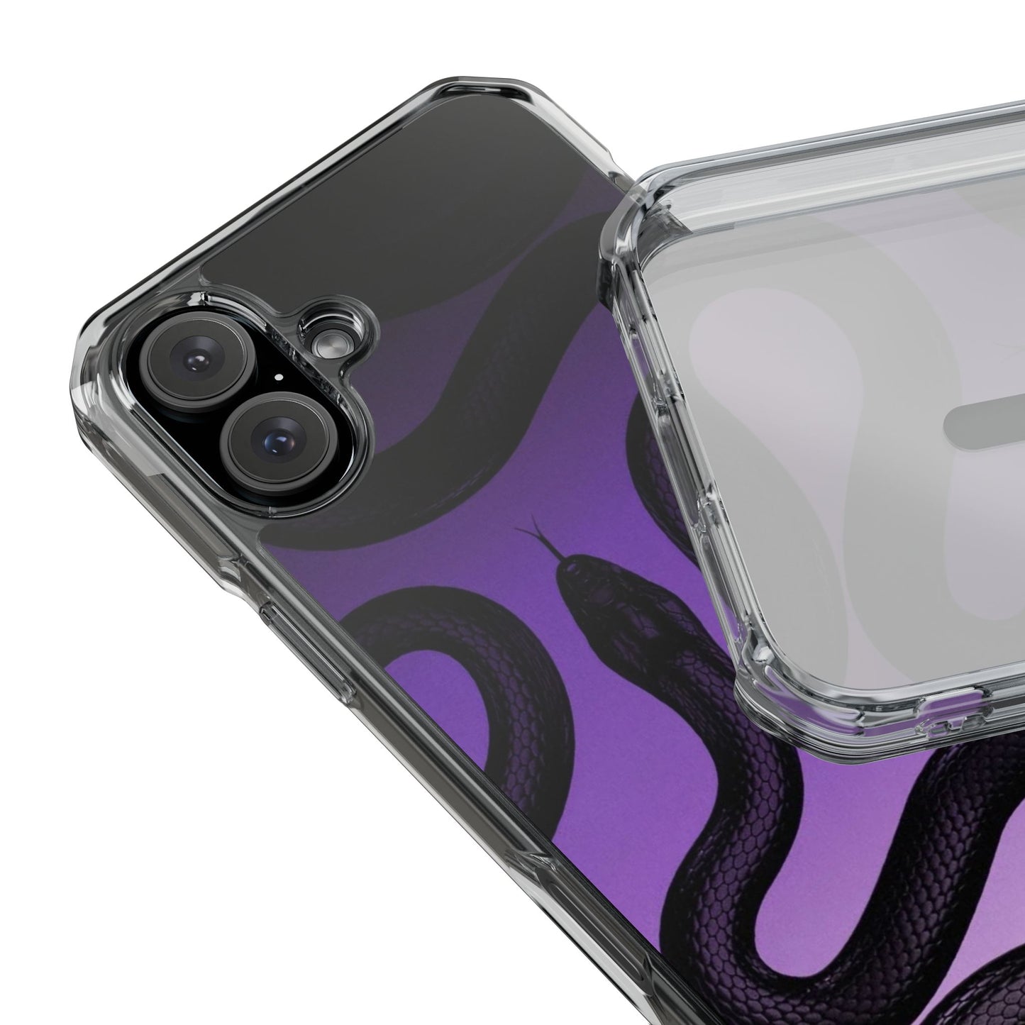 Snake Magnetic Clear Case