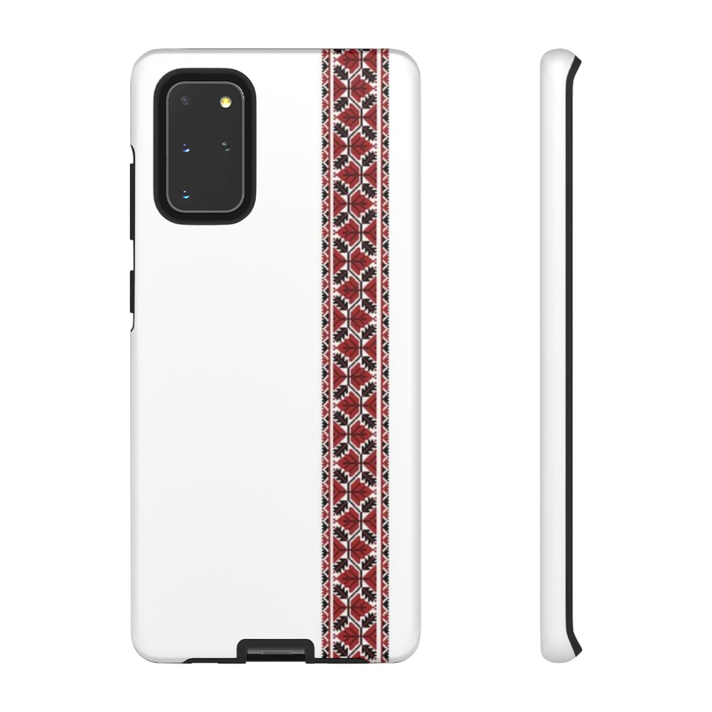 Palestinian Tatreez White/Red